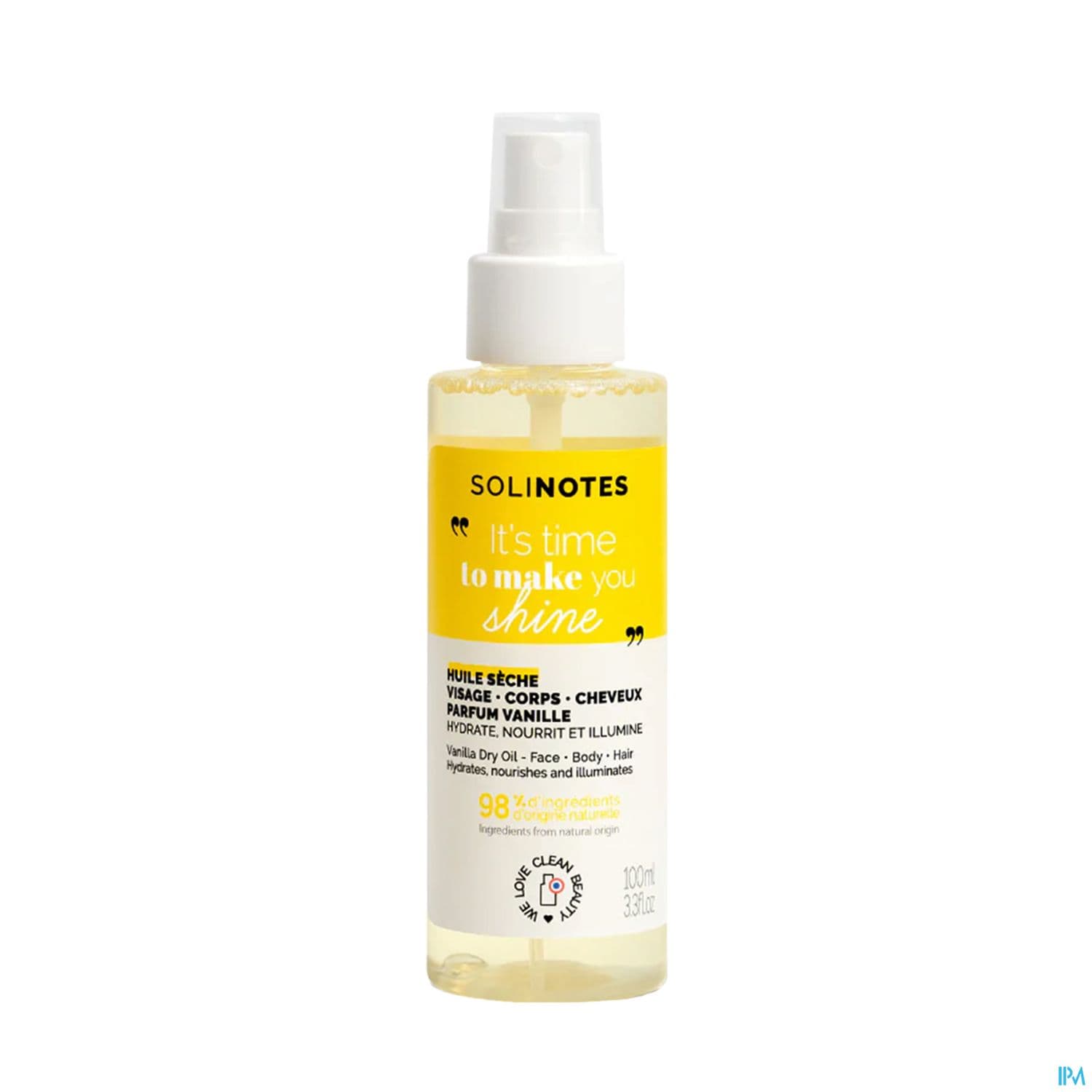 SOLINOTES HLE SECHE VANILLE 100ML — Pharmacie grande armée Marseille