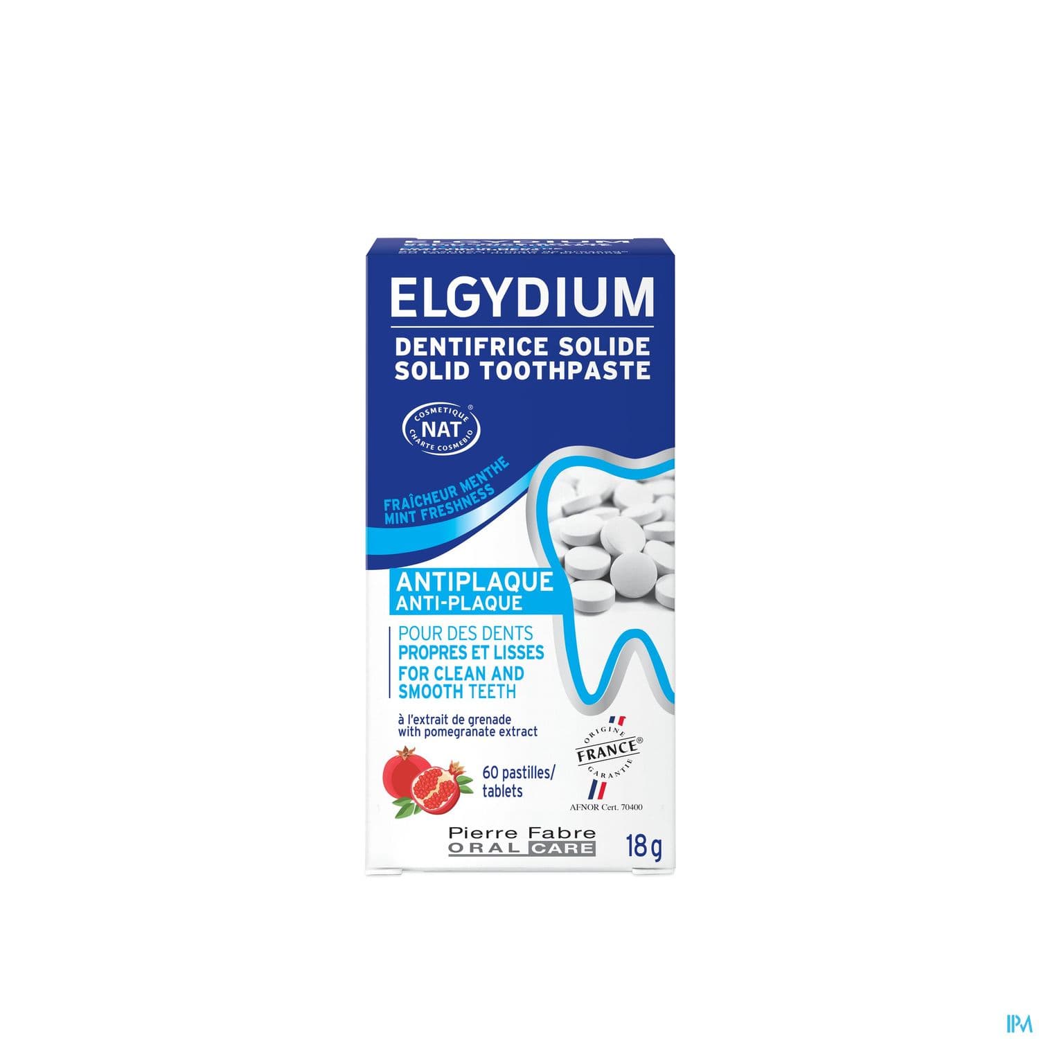 ELGYDIUM DENT ANTIPLAQ SOLID CPR60 — Pharmacie du Vieux Montreuil