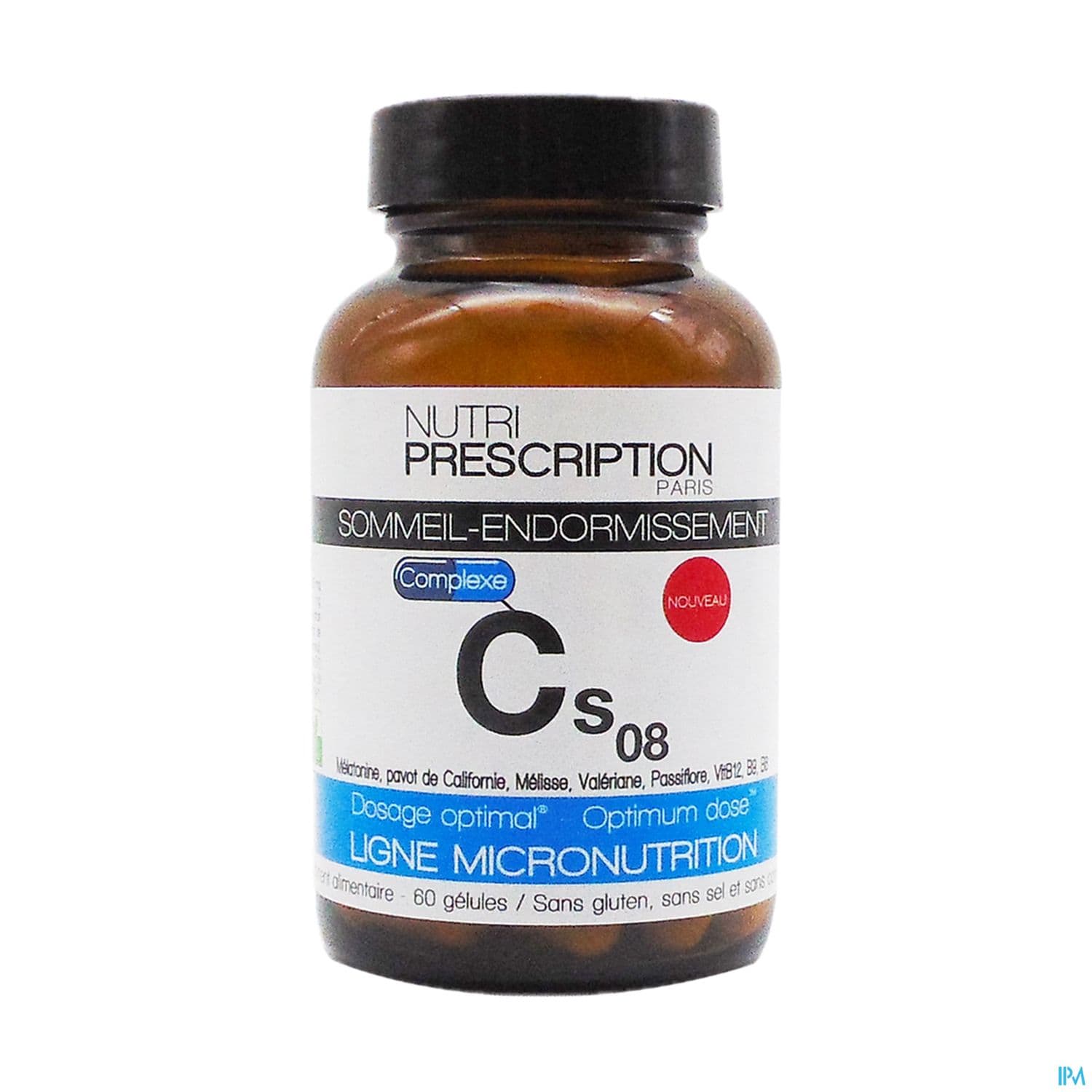 Nutriprescription Cs08 Sommeil Endormissement Gelule 60 — Pharmacie Pharmavance Hauts De Suresnes