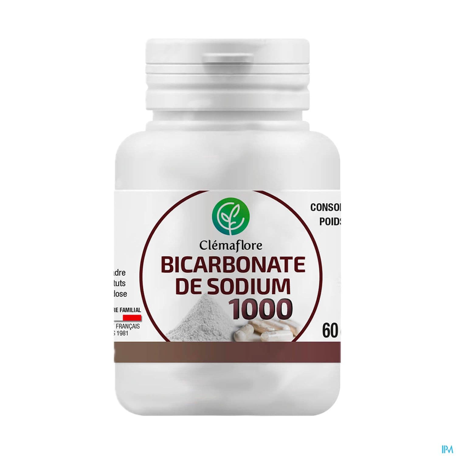 CLEMAFLORE BICARB SODIUM GELUL 60 — Pharmacie du stade