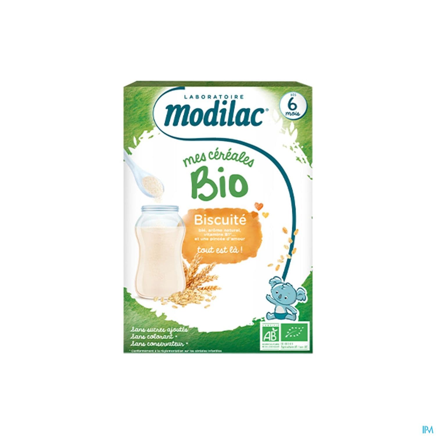 MODILAC CEREALE BIO BISCUITE 250G — Pharmavance Clamart