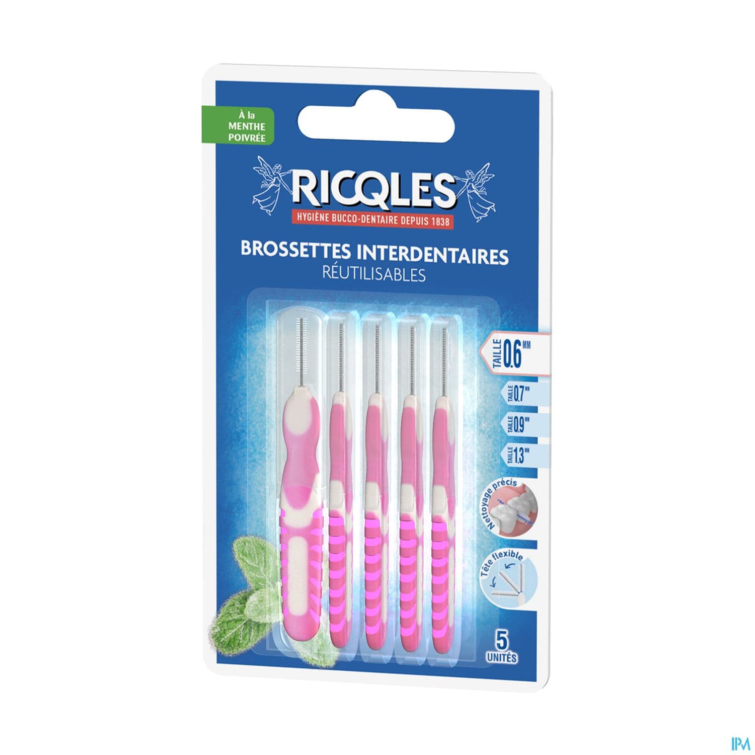 RICQLES BROSS INTERD REUT 0,6MM X5 — Pharmacie Lafayette Bordeaux