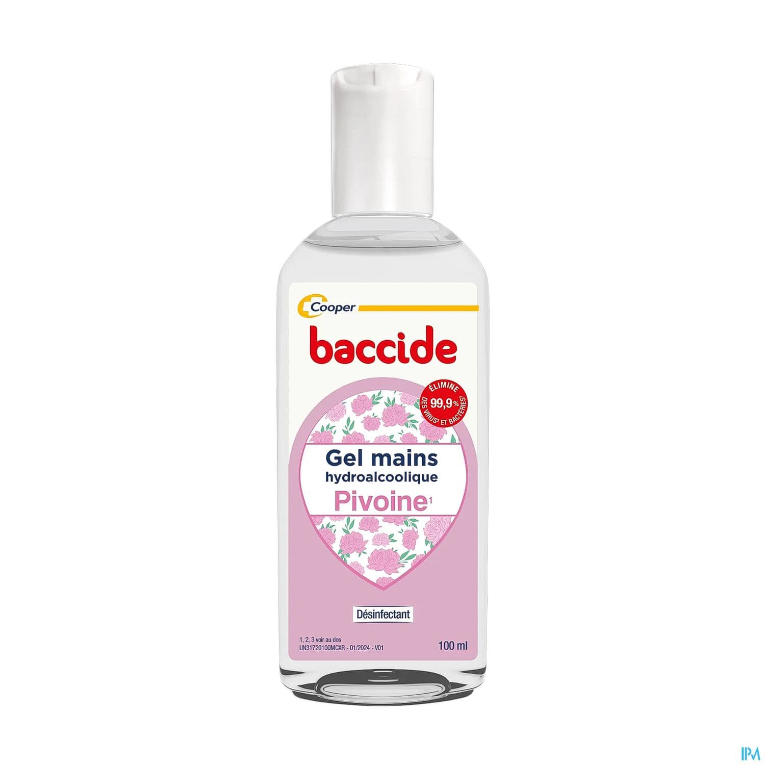 BACCIDE GEL MAIN S/RINC PIVOIN 100 — Pharmacie foch - Cenon