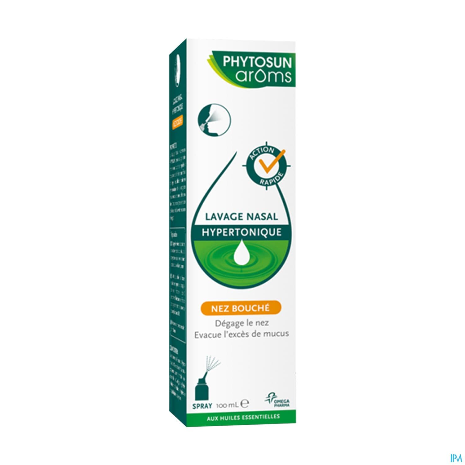 Phytosun Aroms Lavage Nasal Hypertonique 100ml — Pharmacie de Vienne Blois