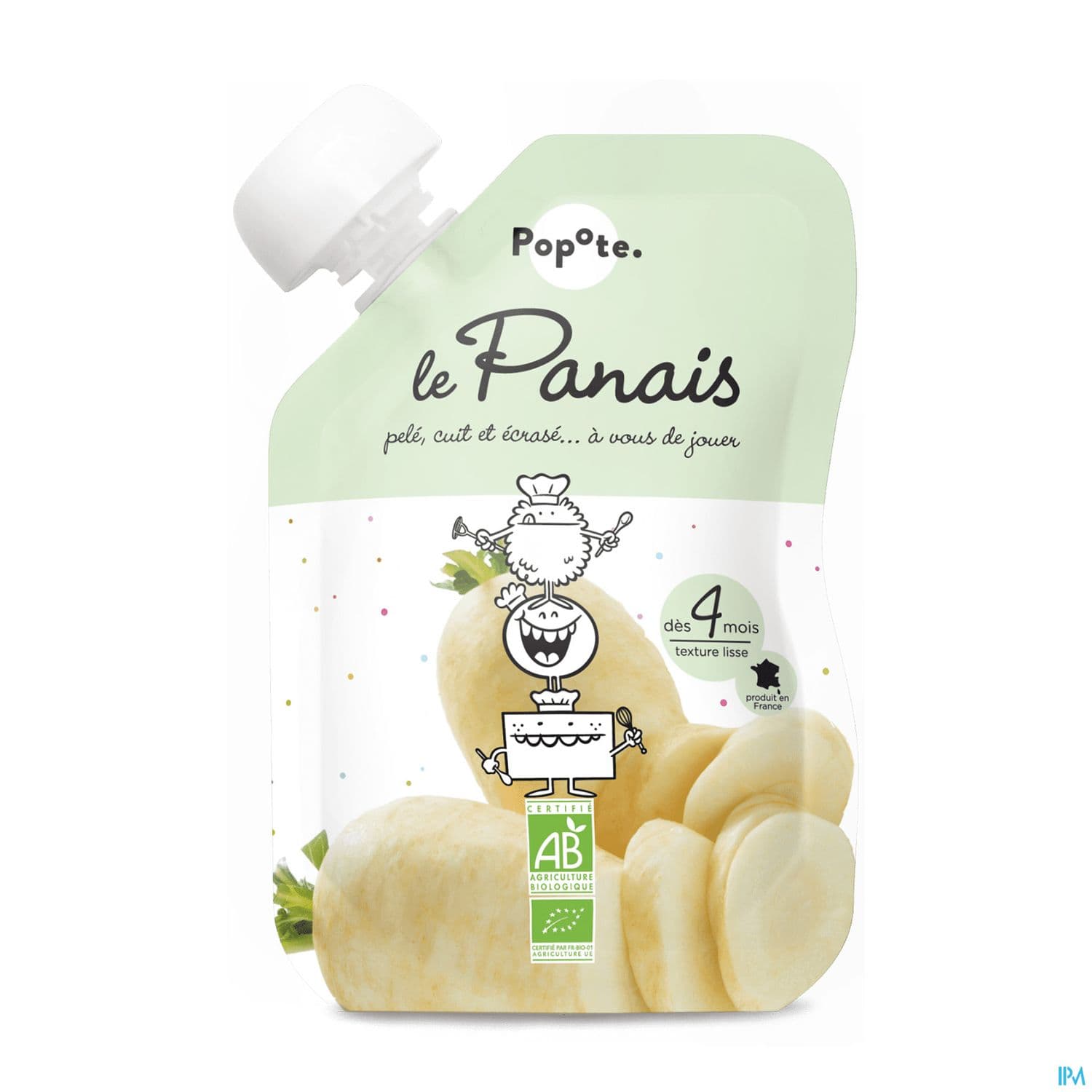 POPOTE PUREE PANAIS 120G — Pharmacie Boulogne Print