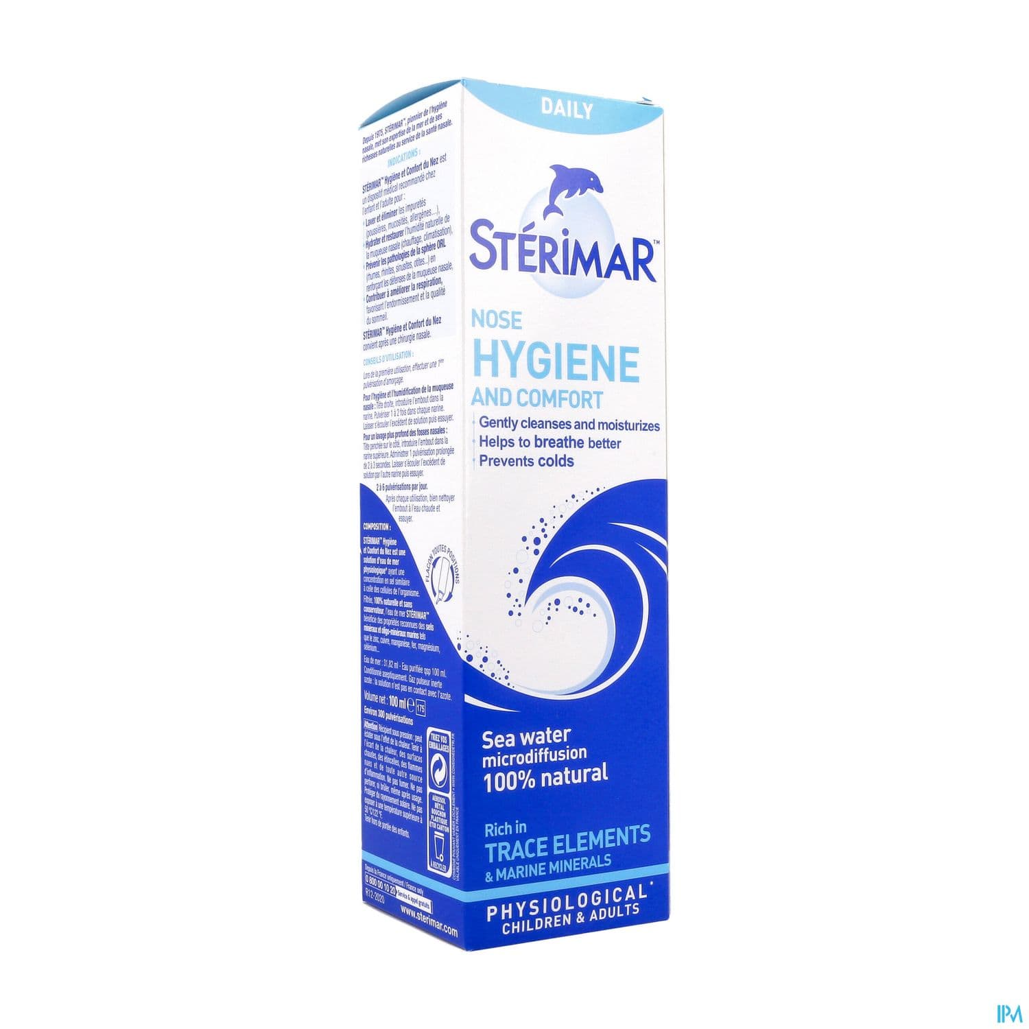 Sterimar Hygiene Confort Nez Spray 100ml — Pharmacie Pharmavance Escudier