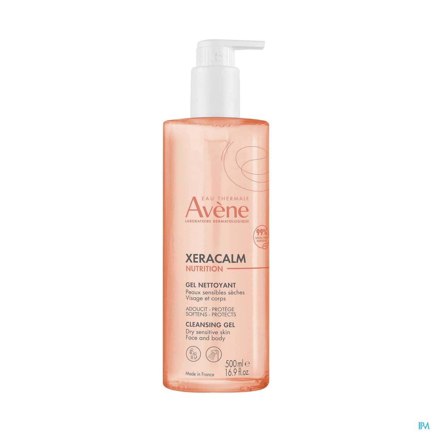XERACALM NUTRI GEL NET 500ML — Pharmacie Parc Lann