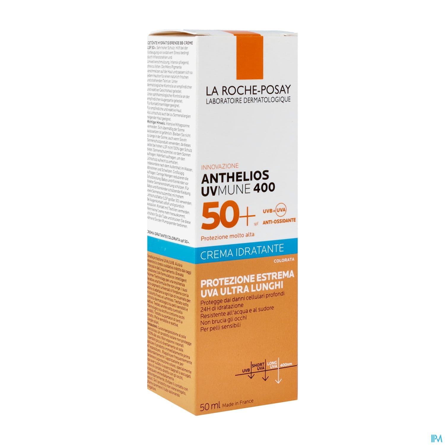 ANTHELIOS UVMUNE CR TEINT PARF50ML — Pharmacie Riviera