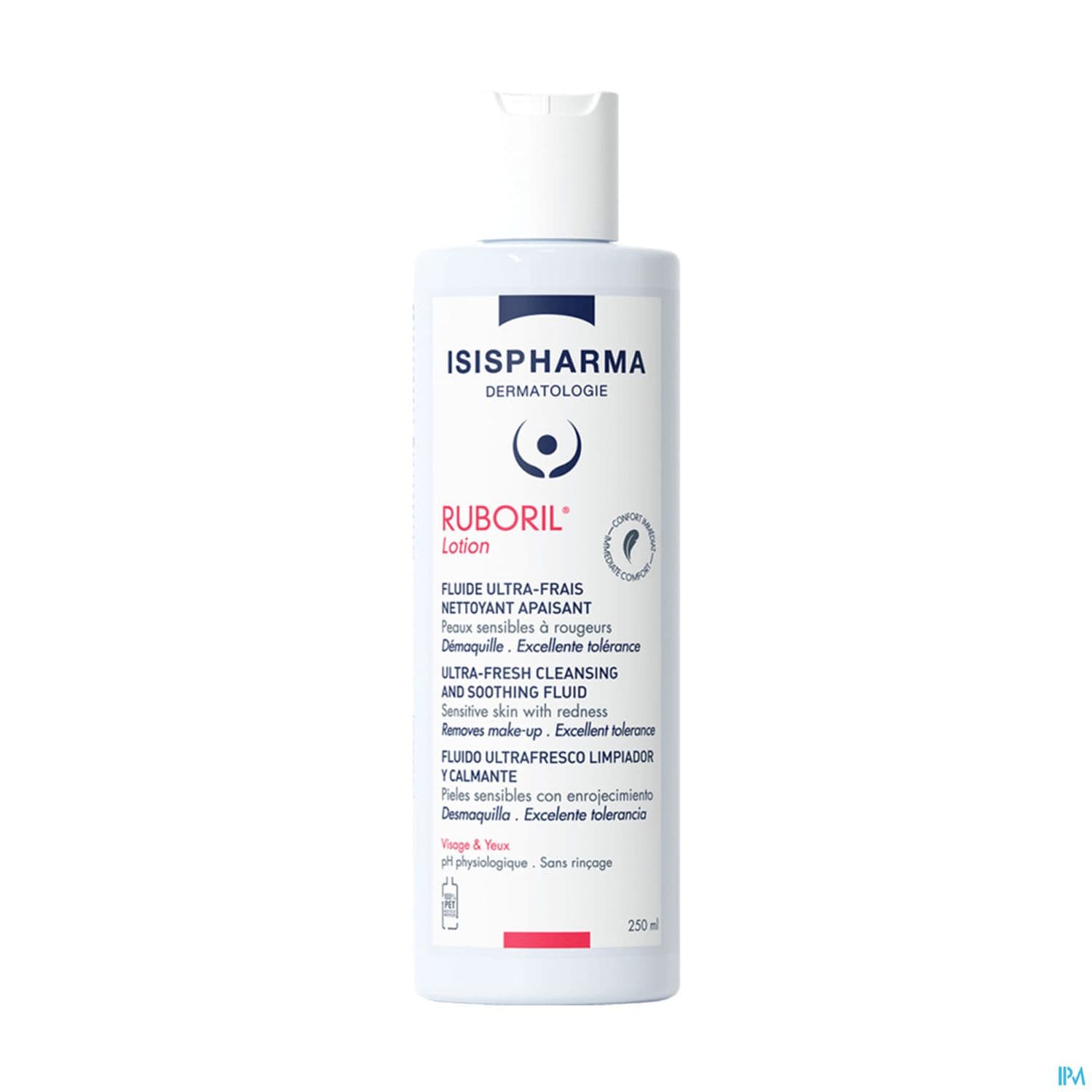 Isispharma Ruboril Lotion Lait Demaquillant Apaisant 250ml — Pharmacie de Norelan