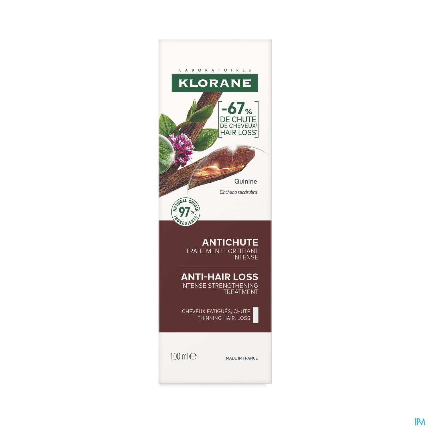 KLORANE SER A/CHUTE QUIN&EDEL100ML — Pharmacie Chartreuse
