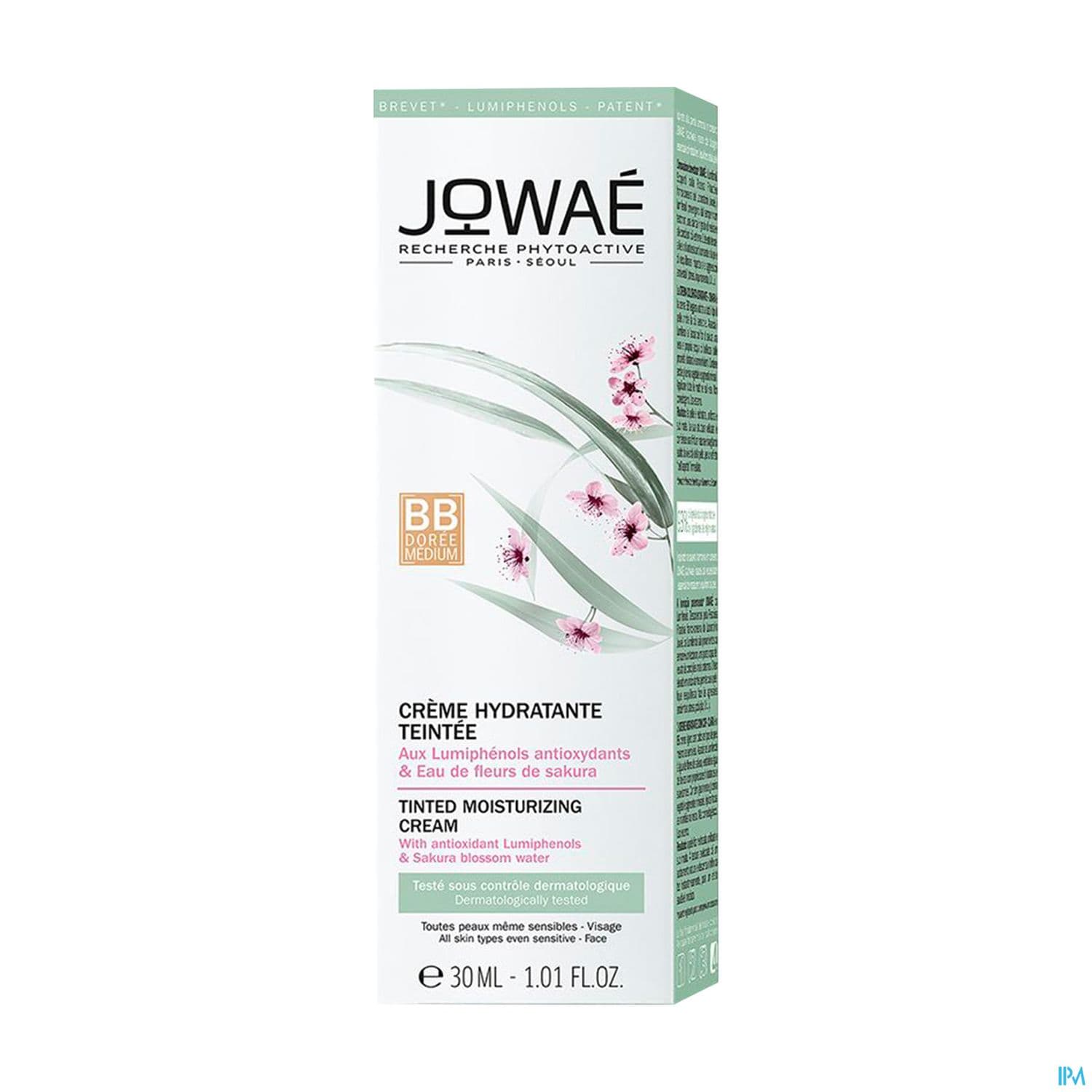 JOWAE CR HYDRA TEINTEE DOREE 30ML — Pharmacie Marie Stuart