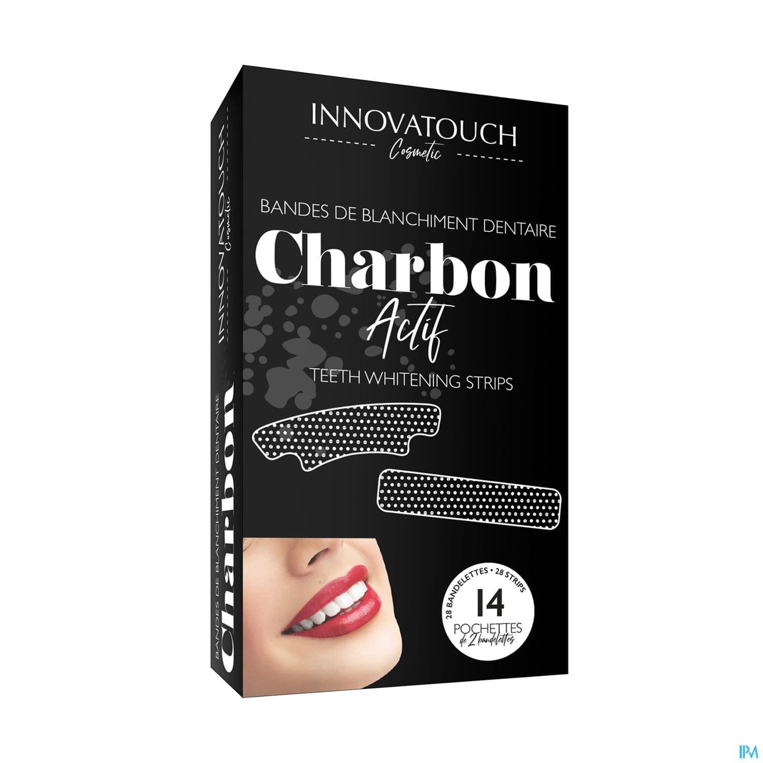 Innovatouch Cosmetic Bande Blanchiment Dentaire Charbon