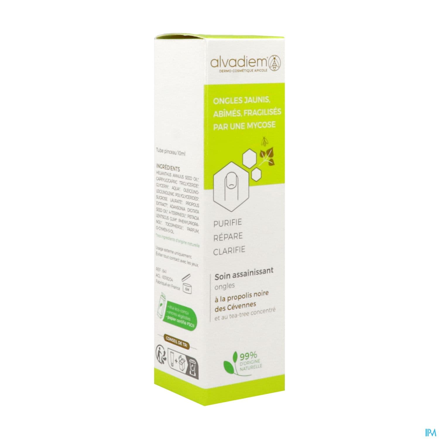ALVADIEM ONGLE SOIN ASSAINISS 10ML — Grande Pharmacie de la Gare - Sartrouville
