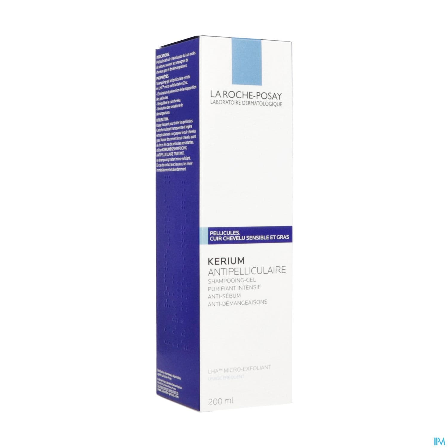 La roche-posay kérium pellicules grasses shampoing-crème antipelliculaire 200ml — Pharmacie Pharmagreen Boucicaut