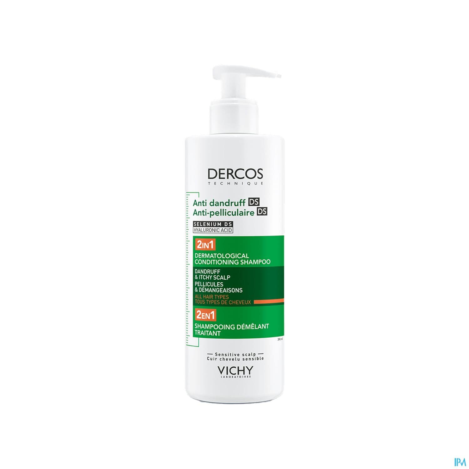 DERCOS SH A/PELLICULAIRE 2/1 400ML — Pharmacie Juin