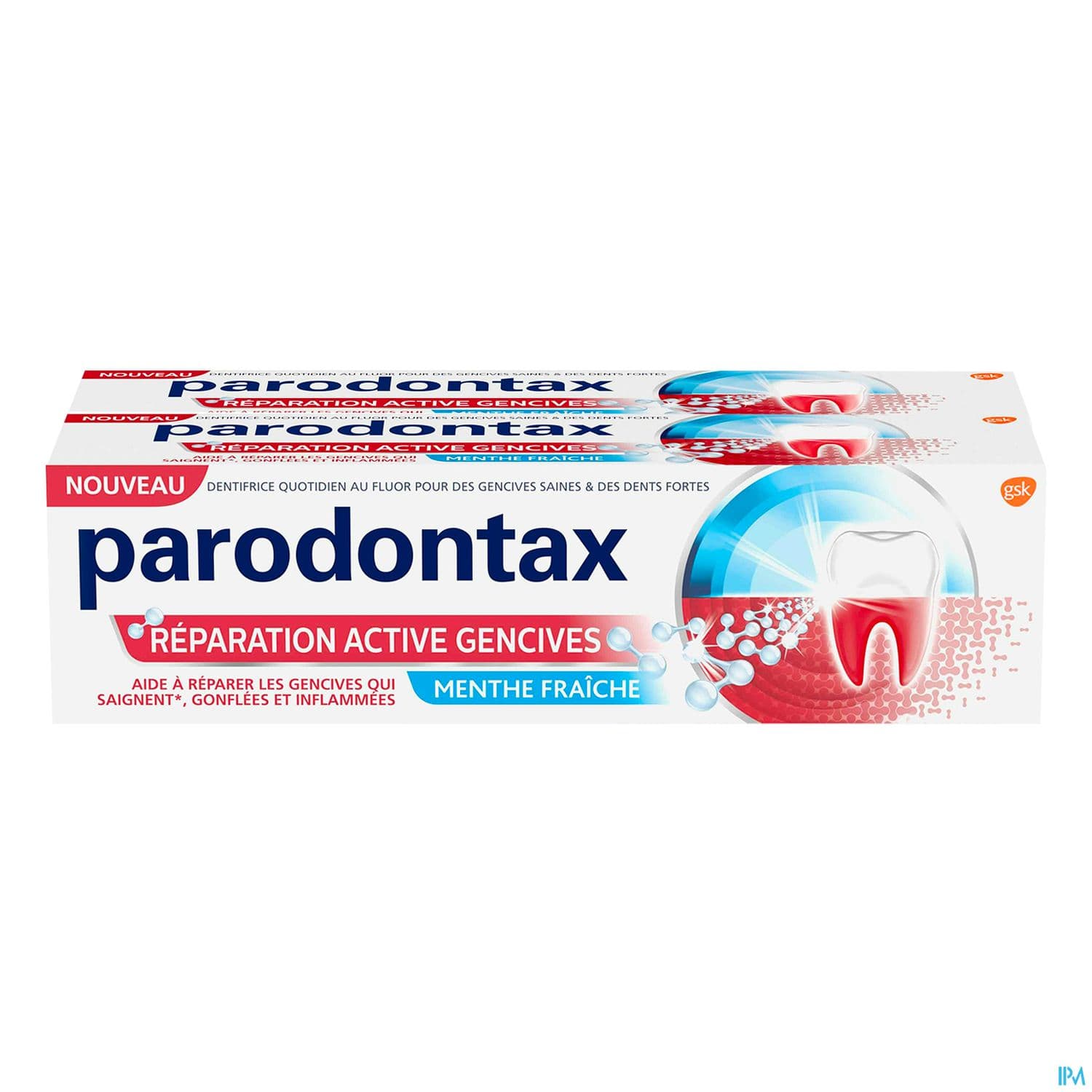PARODONTAX DENT REPAR ACTIV 75MLX2 — Pharmacie Principal Port-de-Bouc