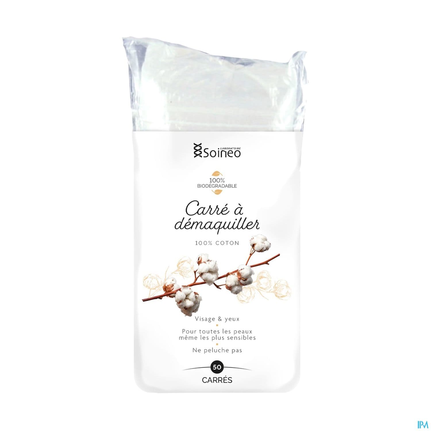 SOINEO CARRE DEMAQ COTON SACH 50