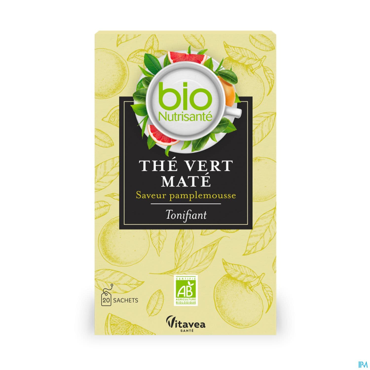 Vitavea Bionutrisante The Vert Mate Sachet 20 — Pharmacie des Rives du Cher