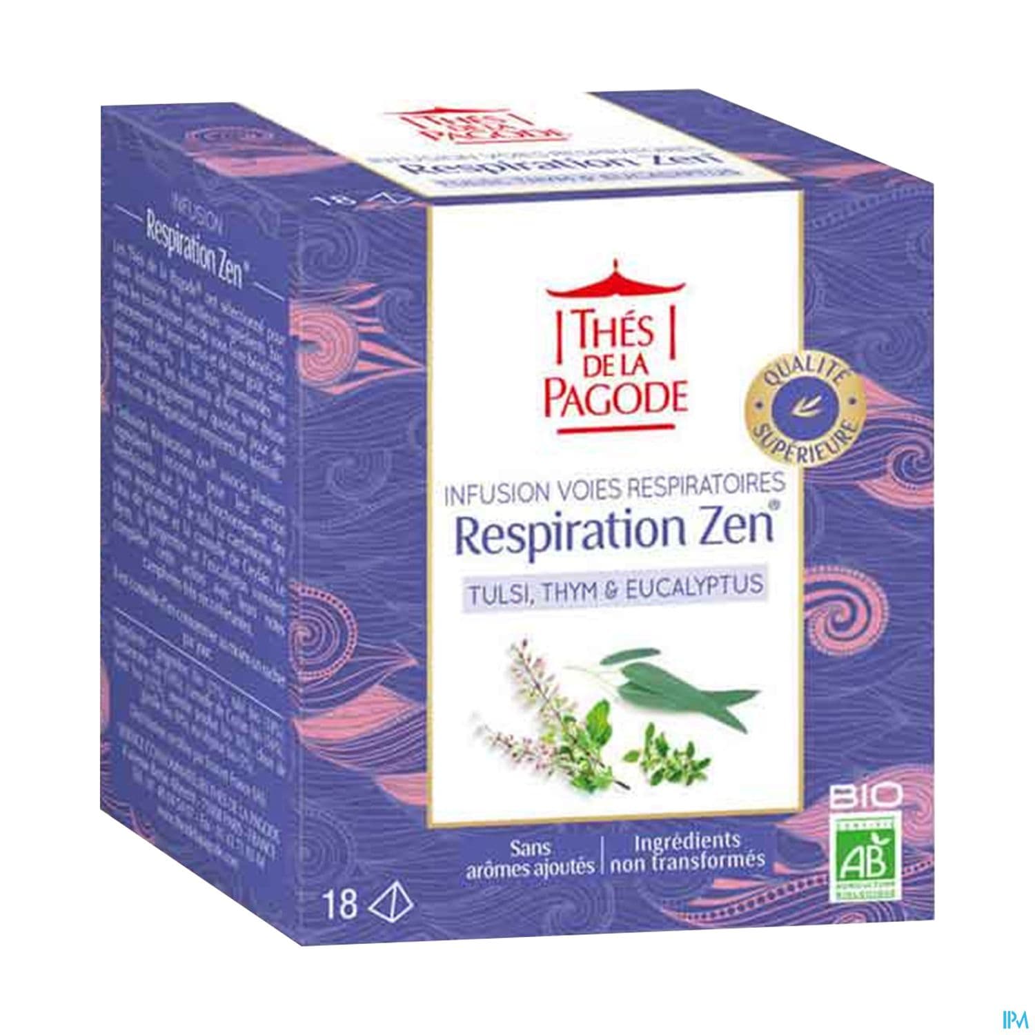 Thes De La Pagode Infusion Respiration Zen Bio Infusette 18 — PHARMACIE DE LA GARE Nancy