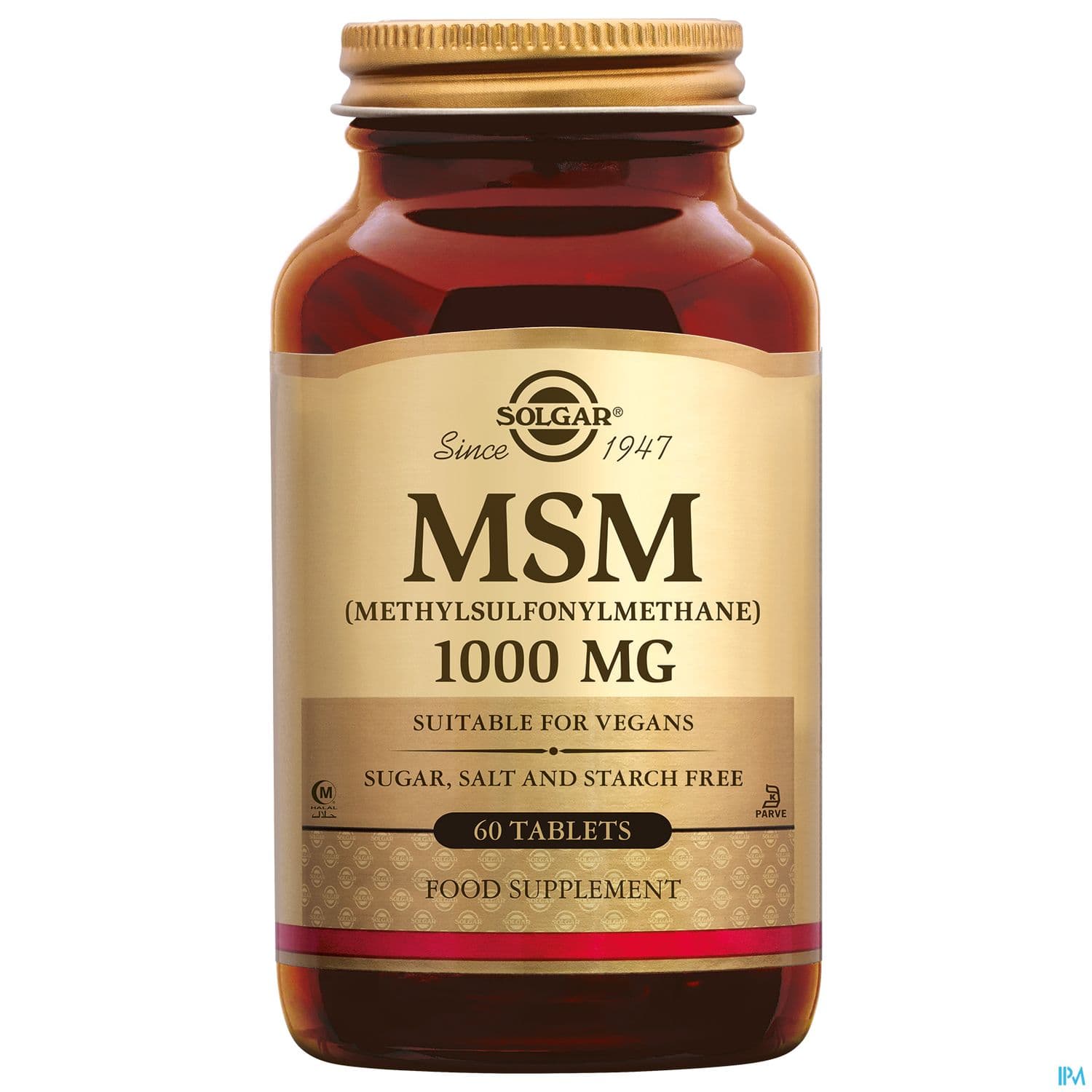 Solgar Msm 1000mg Comprime 60 — Pharmacie Pharmavance Auteuil