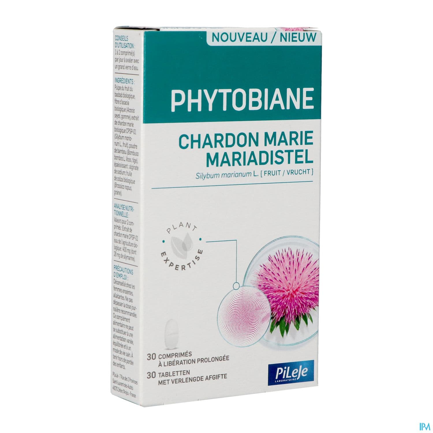 PHYTOBIANE CHARDON MARIE CPR LP 30 — Pharmacie plaisance