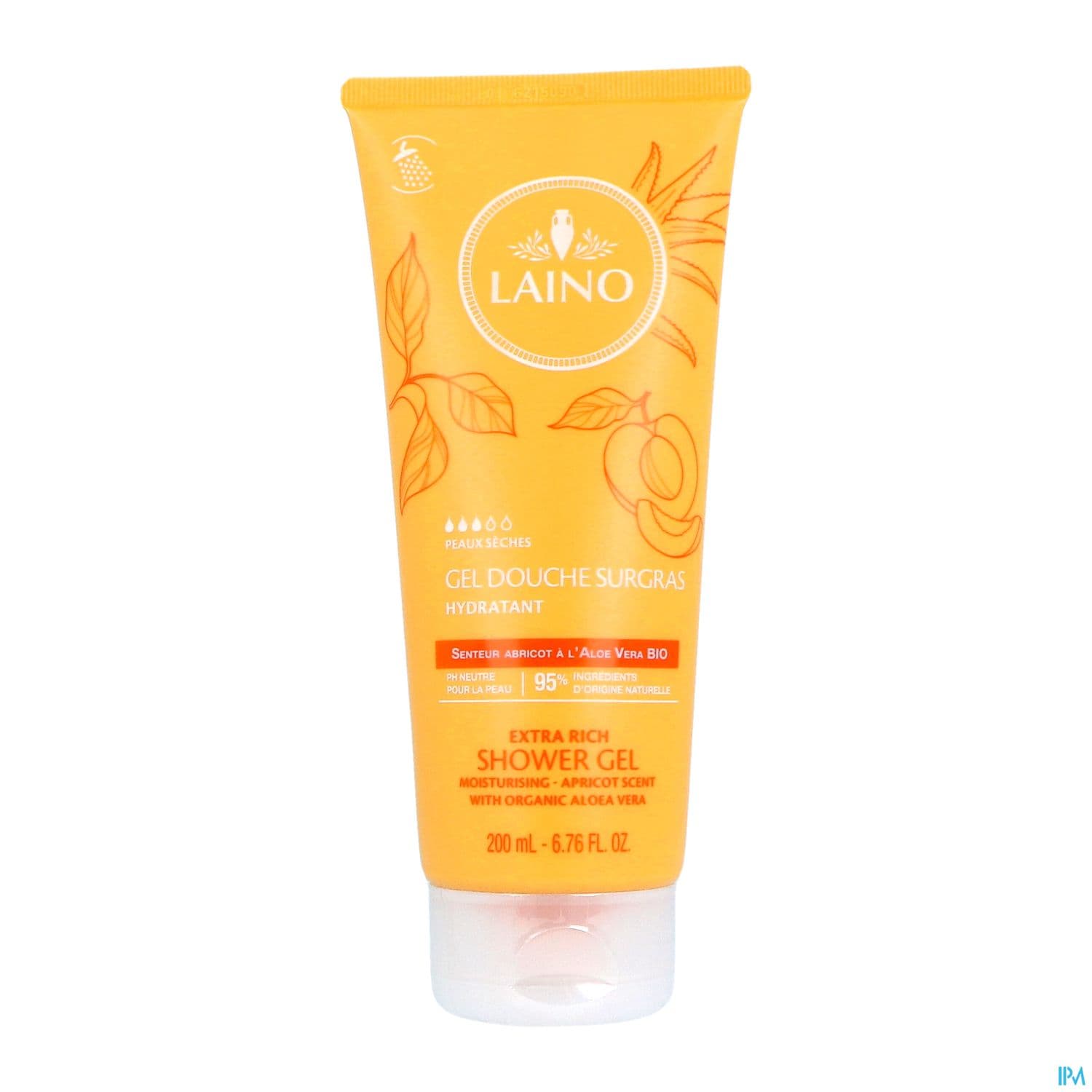 LAINO GEL DCH SURG ABRICOT 200ML — Pharmacie Boetie