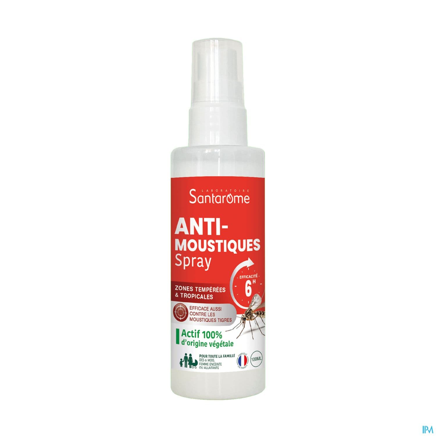SANTAROME SPRAY A/MOUSTIQUE 100ML — Pharmacie Le pallec