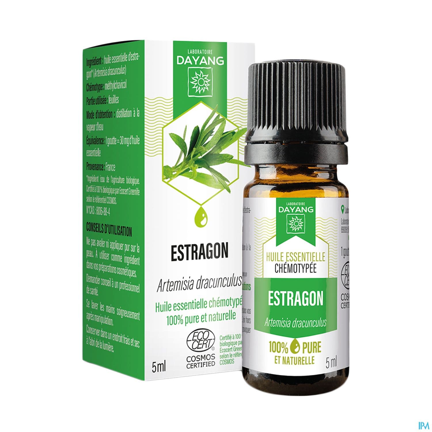 DAYANG HE ESTRAGON BIO 5ML — Pharmacie du stade