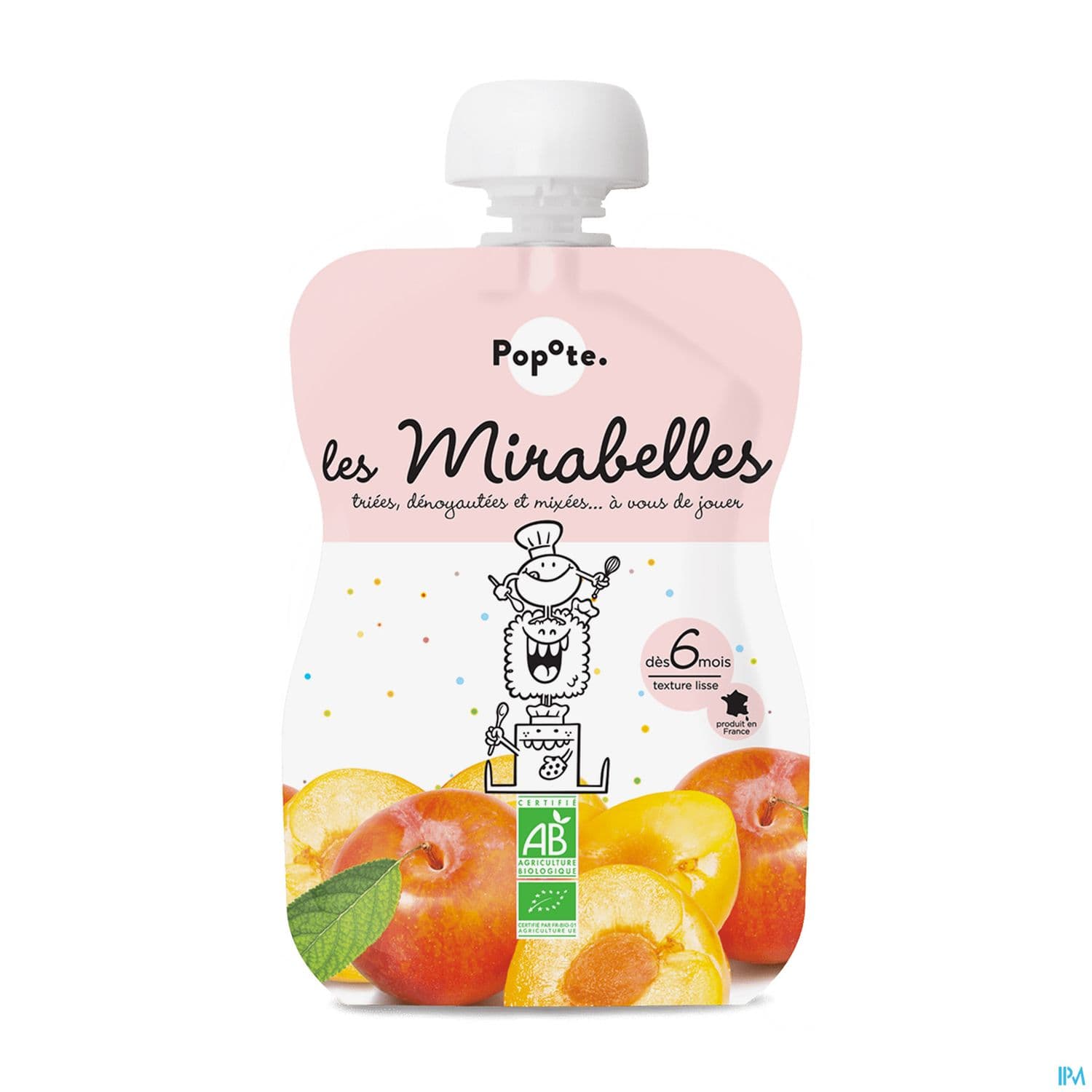 POPOTE COMPOTE MIRABELLE 120G — Pharmacie Boulogne Print