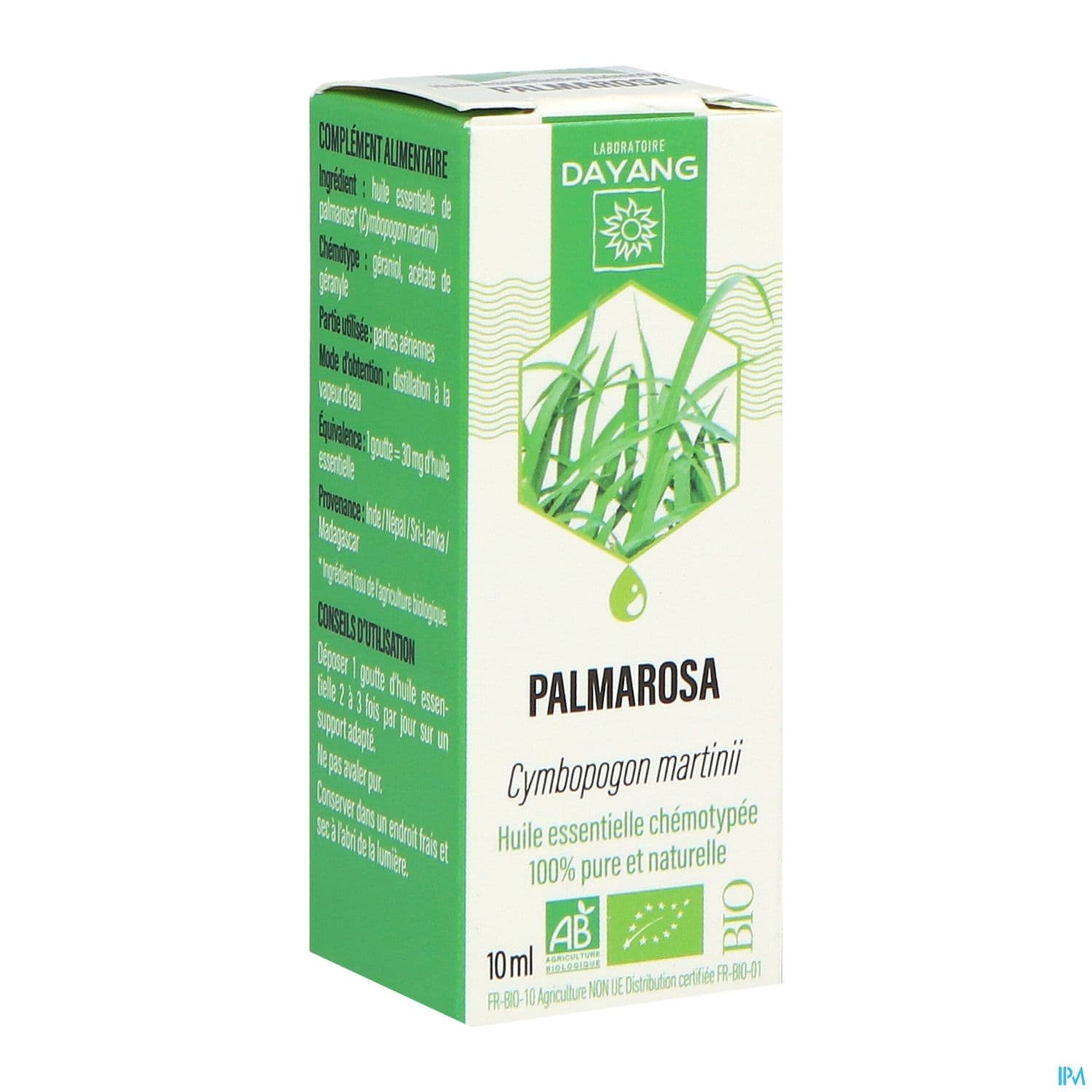 DAYANG PALMAROSA HE BIO 10ML — Pharmacie Boulogne Print