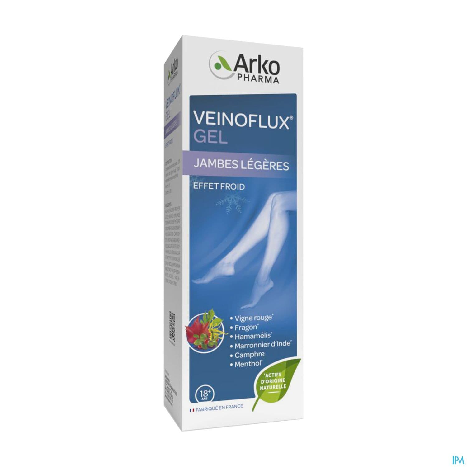 Arkopharma Veinoflux Gel Jambes Legeres Effet Froid 150ml