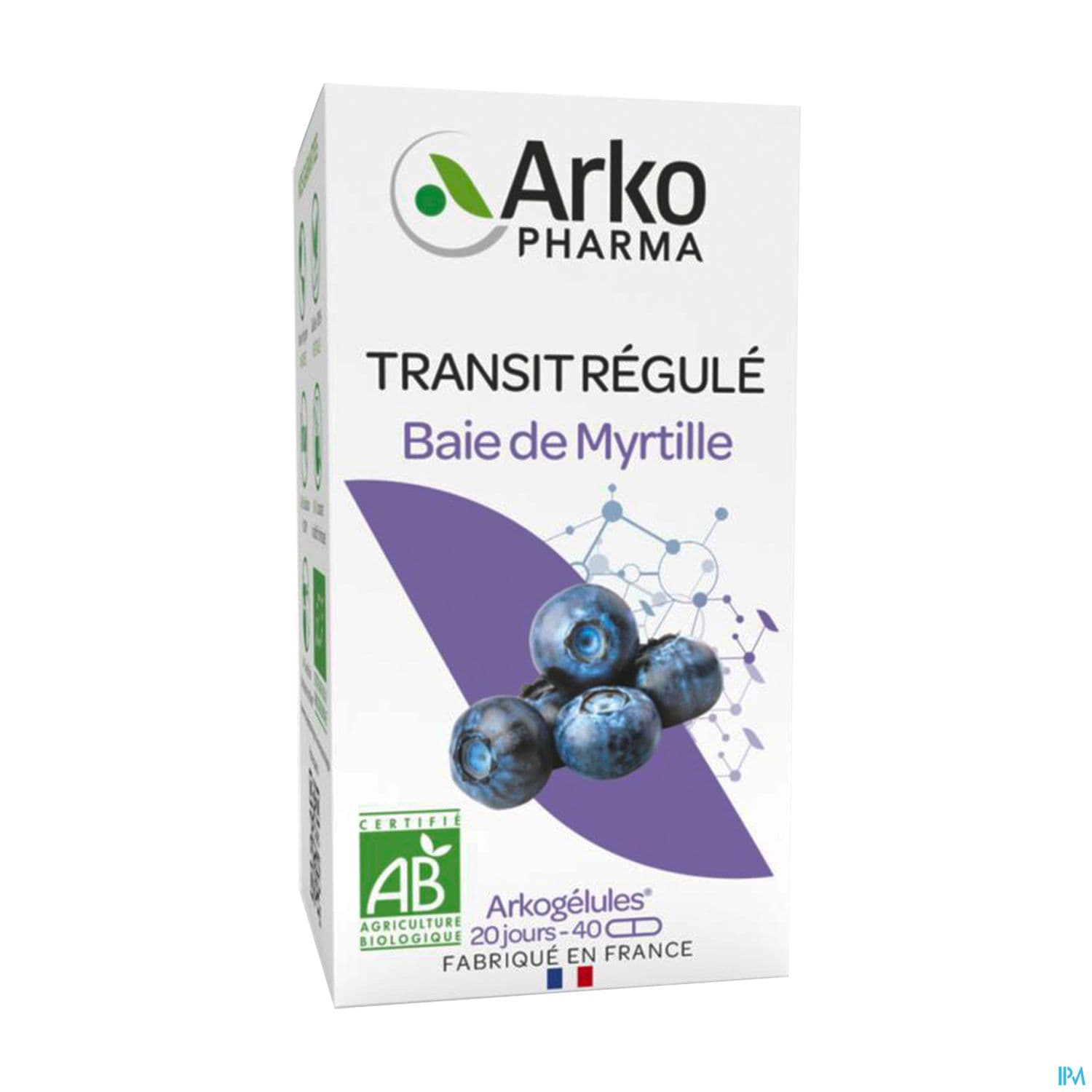 ARKOG MYRTILLE BAIE BIO GELUL 40 — Pharmacie Cannes Riviera