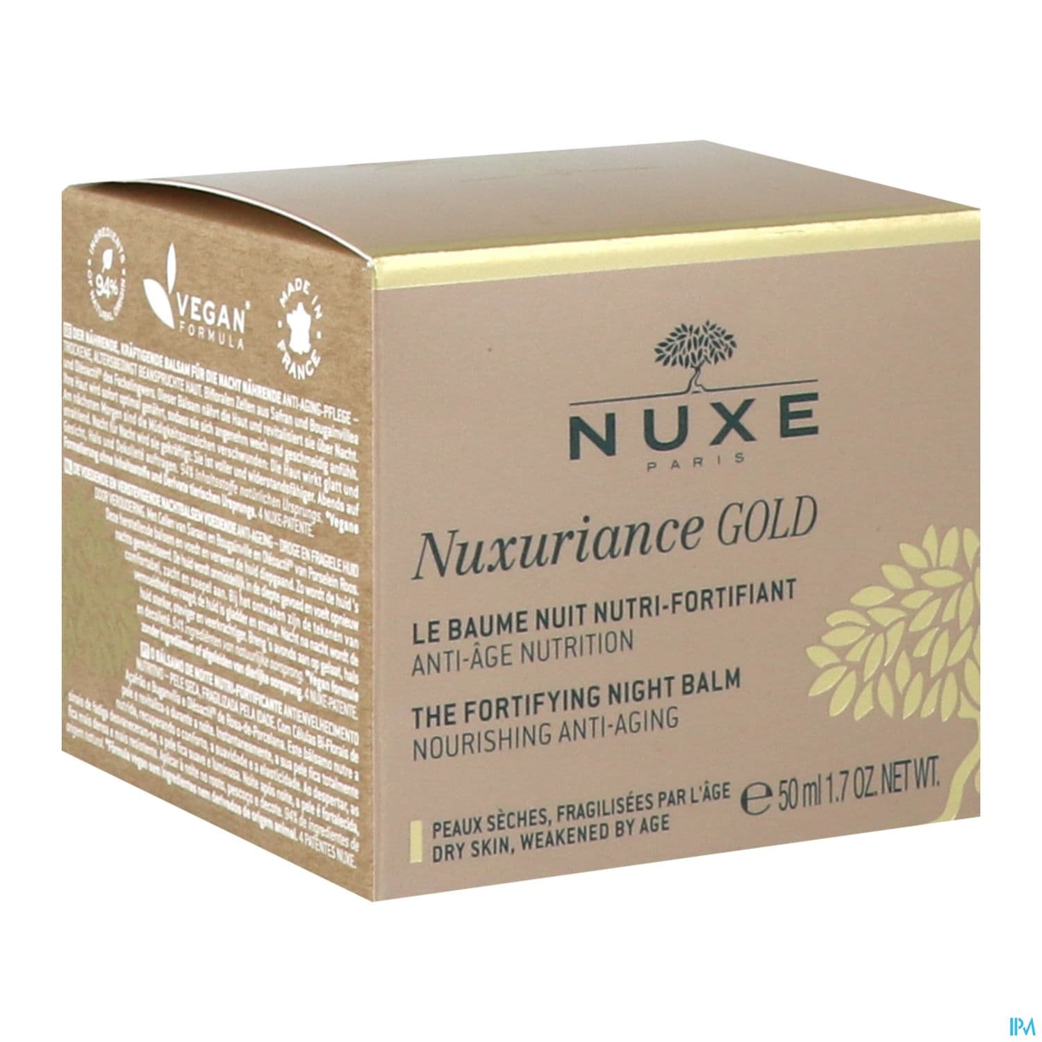 NUXURIANCE GOLD BAUME NUIT 50ML — Pharmacie Lafayette Bordeaux