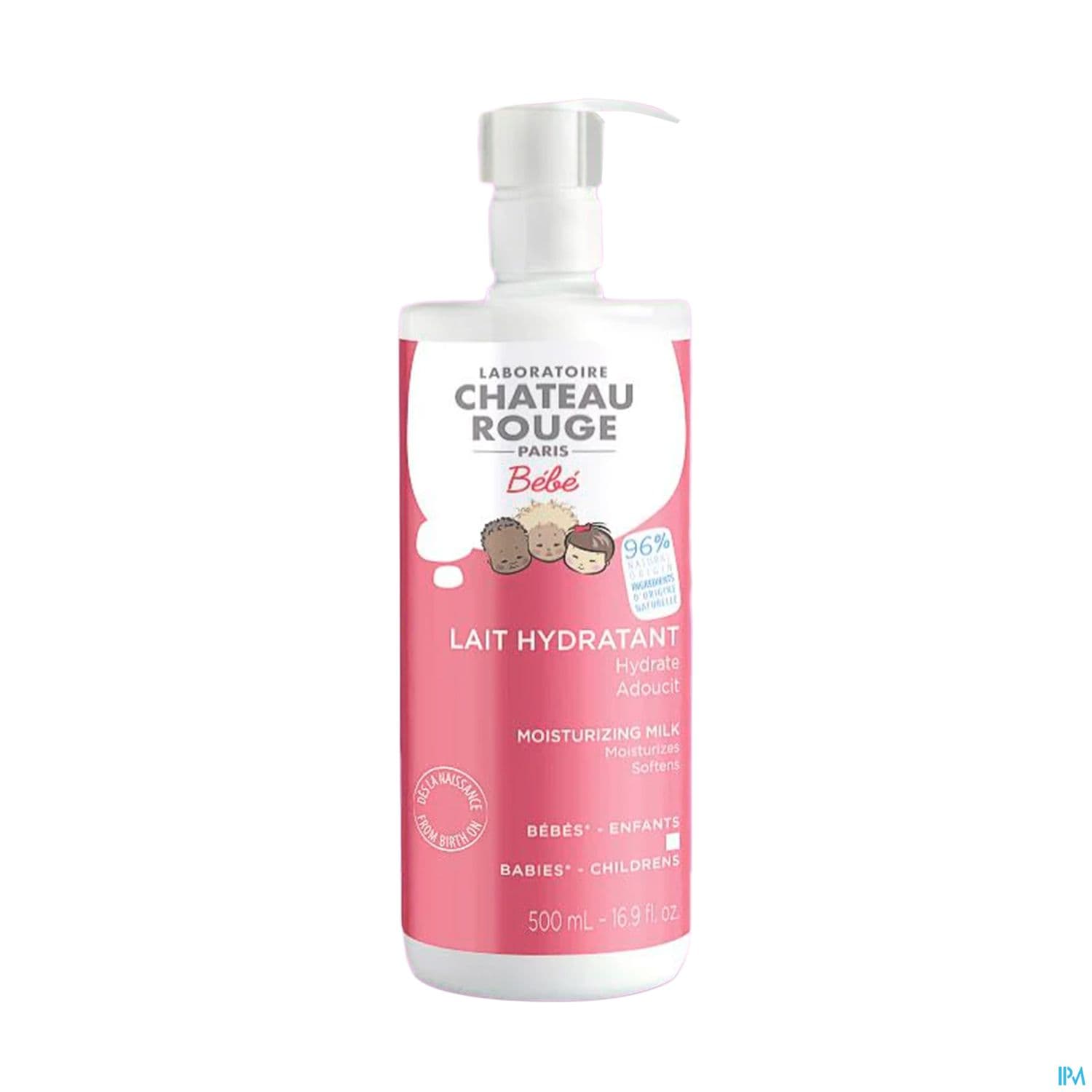 Chateau Rouge Lait Hydratant Bebe 500ml — Pharmacie Principale des Grésillons