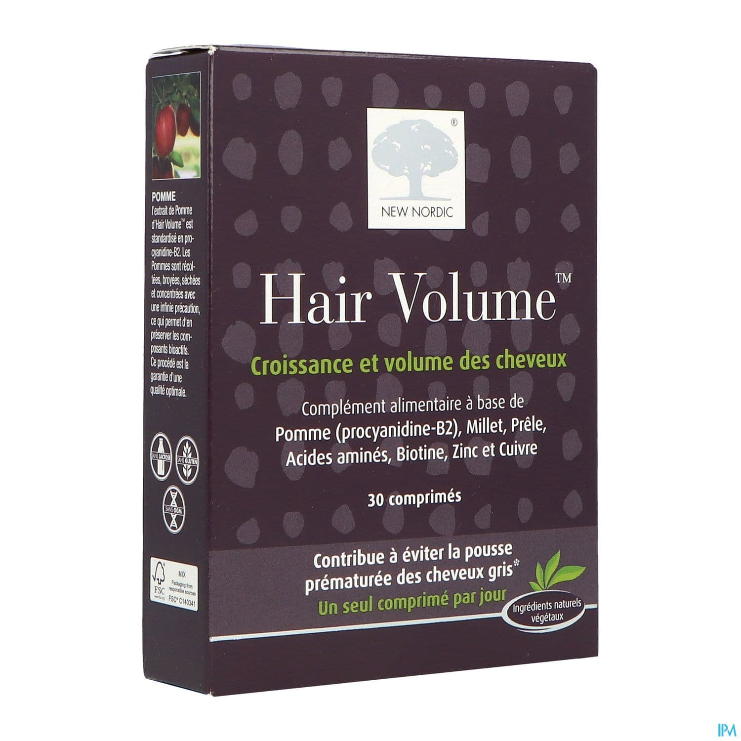 New Nordic Hair Volume Cheveux Comprime 30 — Pharmacie Pharmavance Auteuil