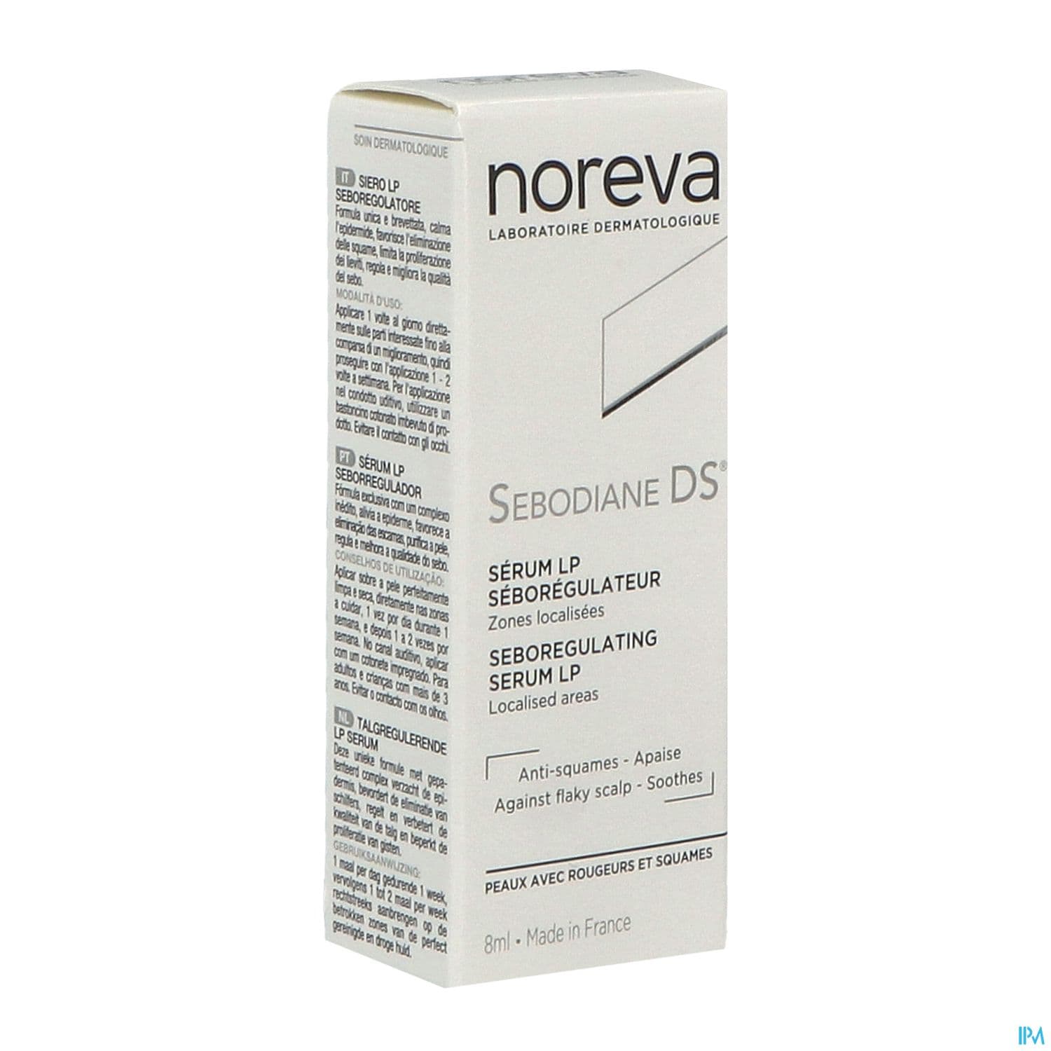 Sebodiane ds serum lp serum seboregulateur, 8 ml d'émulsion fluide pour application locale — Pharmacie plaisance