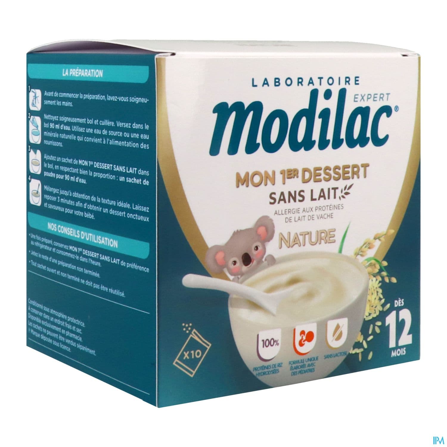 MODILAC 1ER DESS S/LAIT NAT 12M 10 — Pharmacie SO OUEST