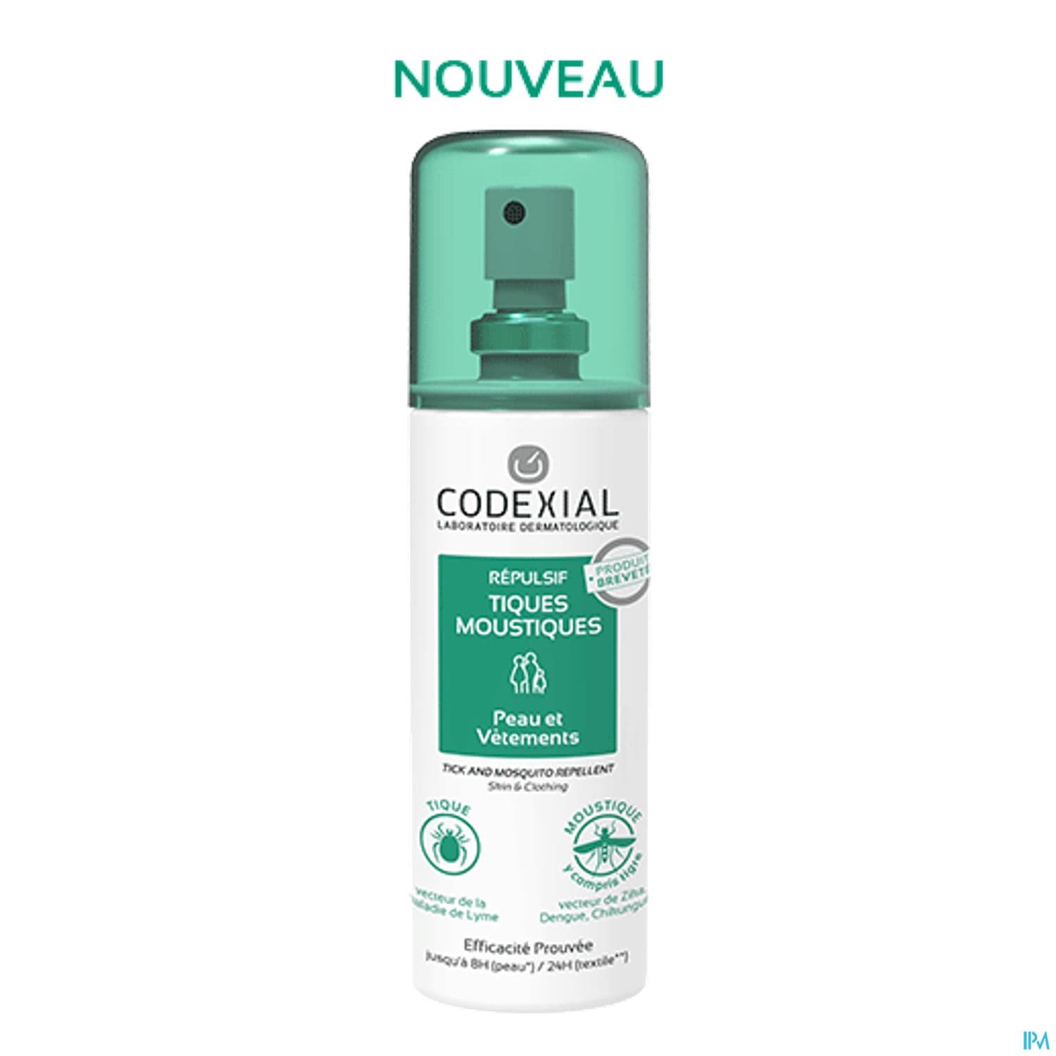 CODEXIAL REPULSIF TIQ/MOUST 75ML — PHARMACIE DE LA GARE Nancy