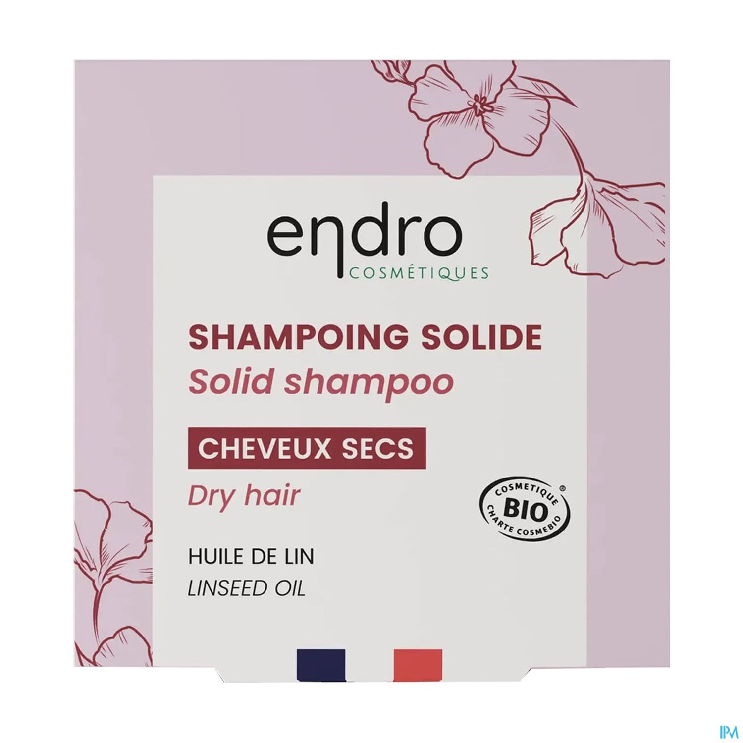 Endro Cosmetiques Shampooing Solide Bio Cheveux Secs 85ml — Pharmacie Lafayette des Clairions