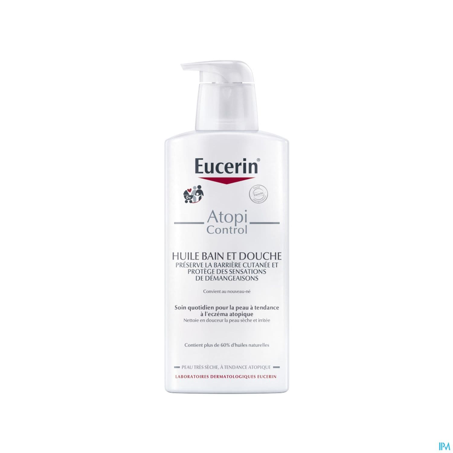 EUCERIN ATOPICONTROL HUILE DOUCH — Pharmacie Centrale de la villette 93 - 24/24 (Pharmacie de garde)
