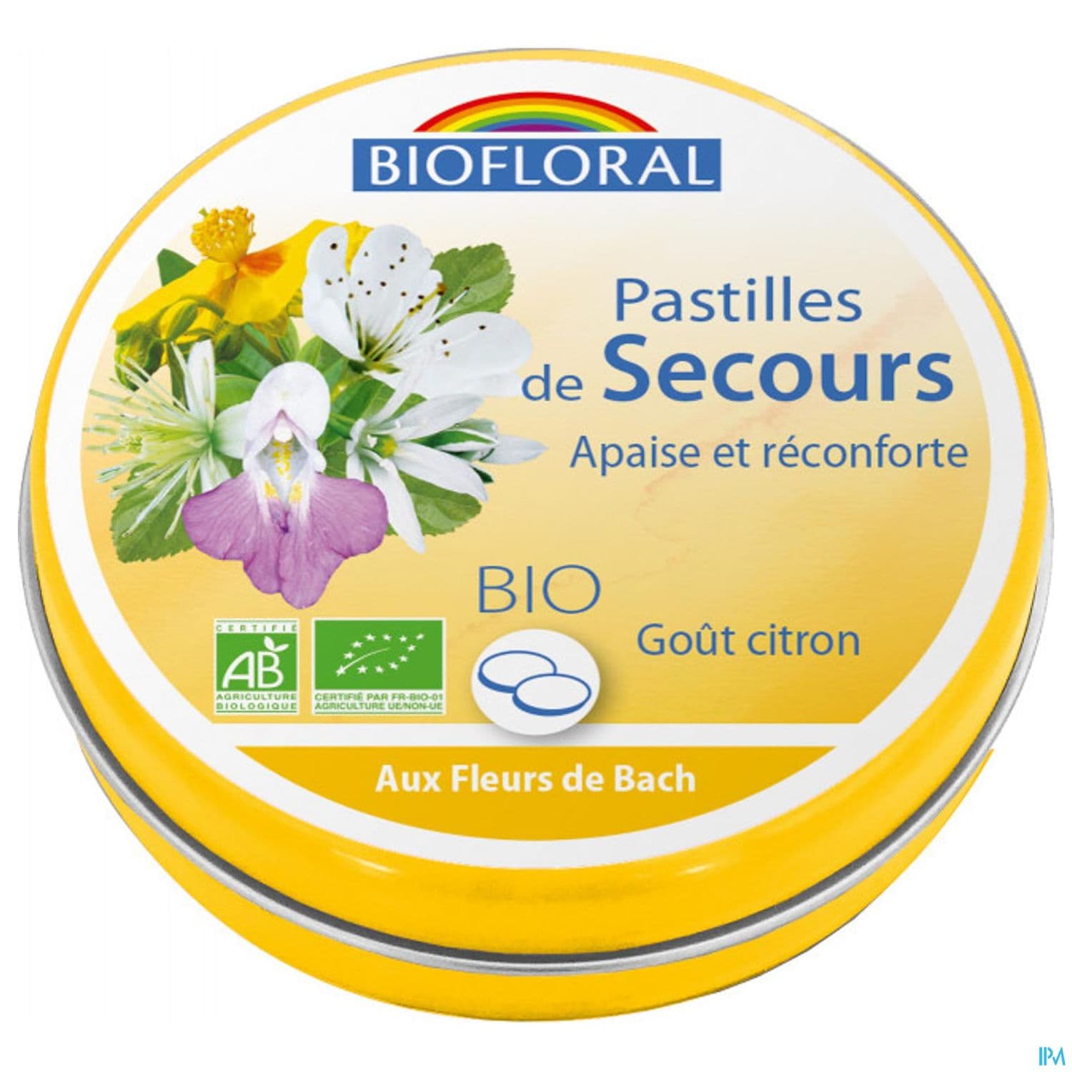 Biofloral Sos Secours Pastilles Bio 50g — Pharmacie du Grand Vitrolles