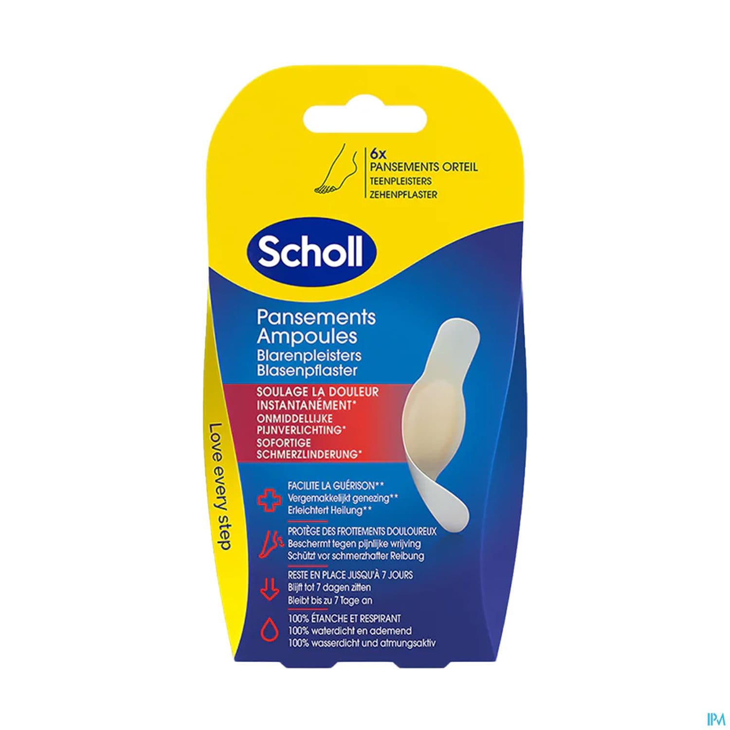 Scholl Pansement Ampoules Orteil 5