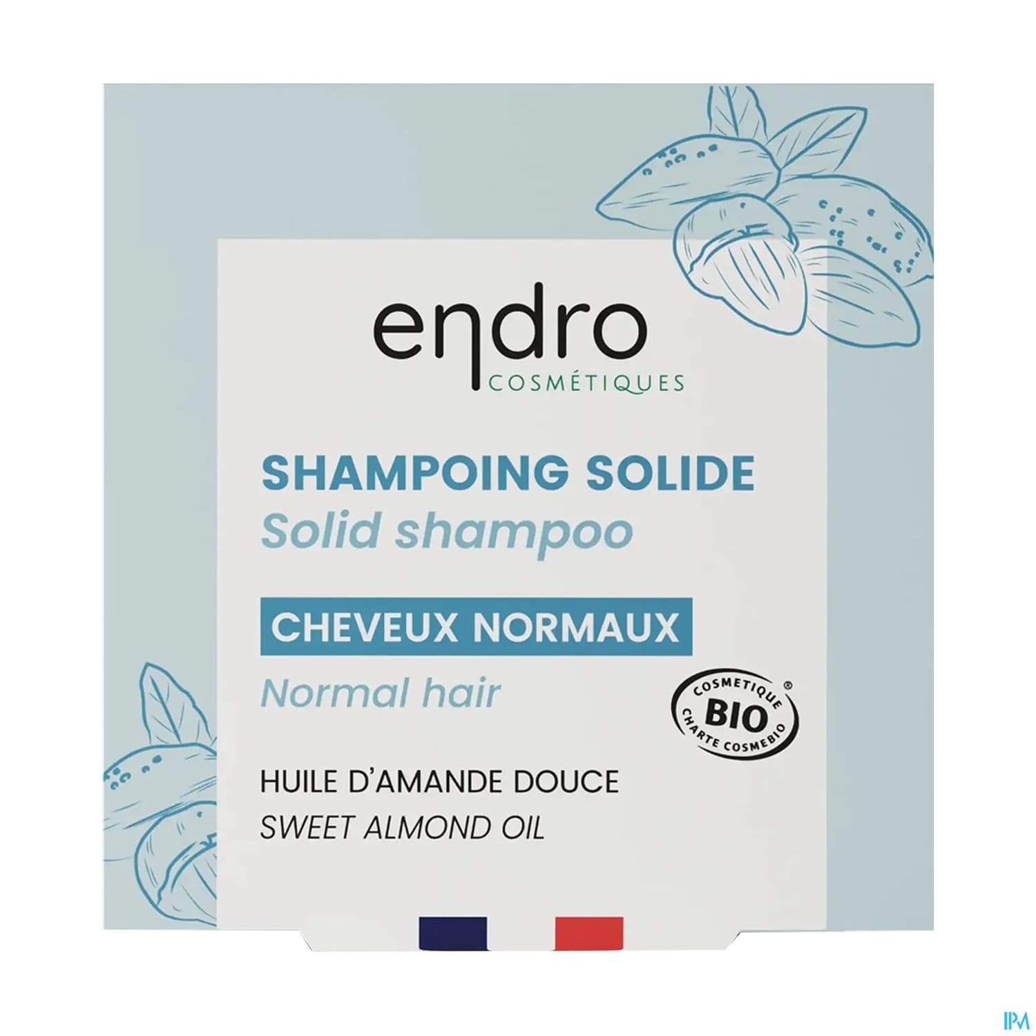 Endro Cosmetiques Shampooing Solide Bio Cheveux Normaux 85ml — Pharmacie Lafayette des Clairions