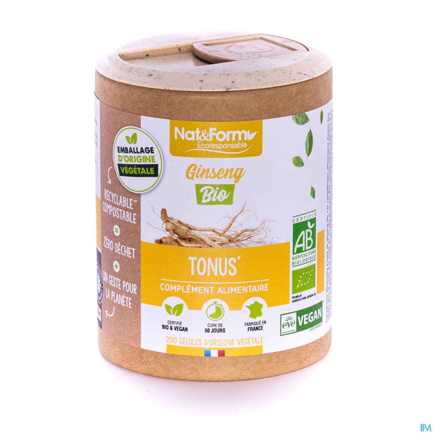 NAT&FORM ECO GINS RGE BIO GELU200 — Pharmacie Comedie
