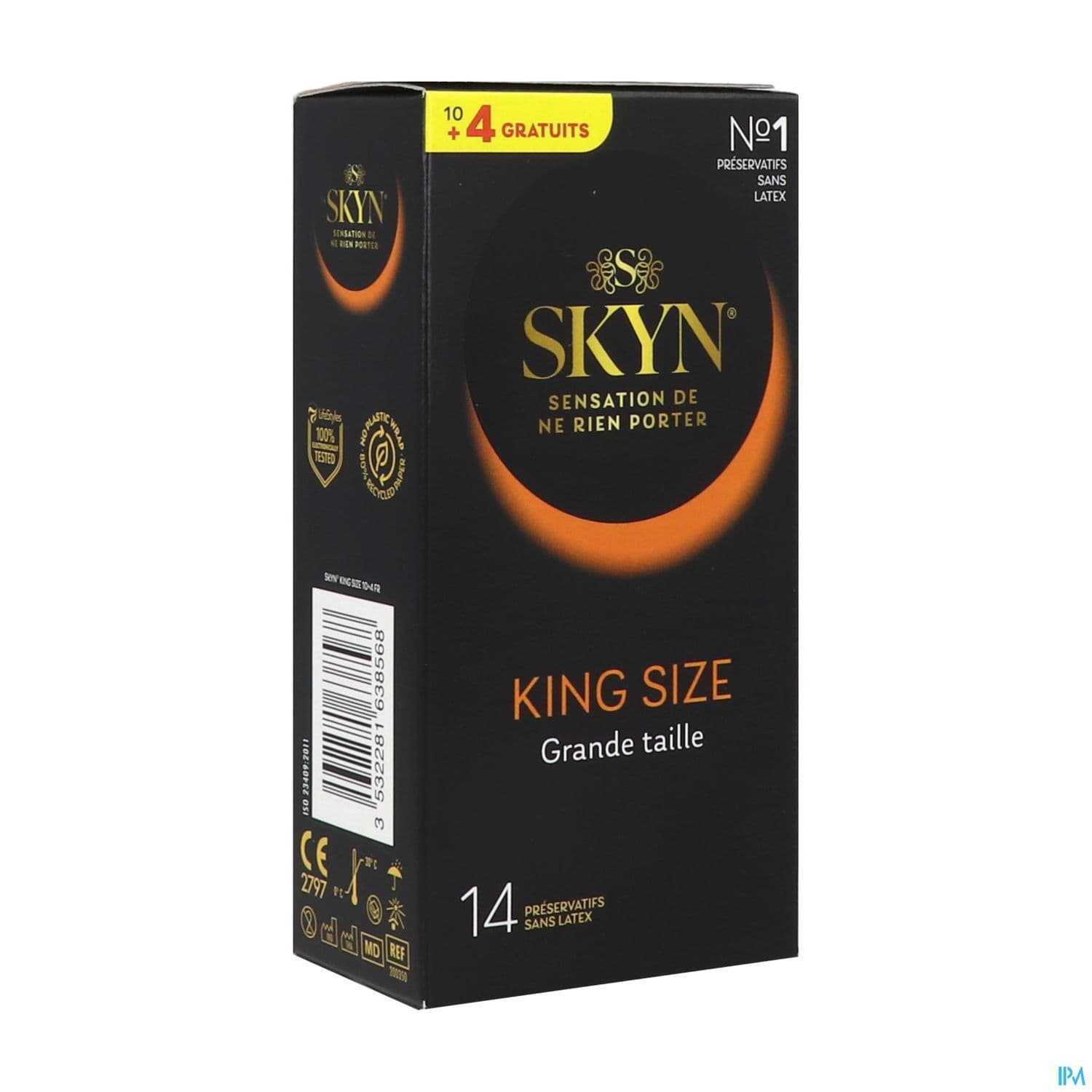 PRESERV MANIX SKYN KING SIZE 10+4