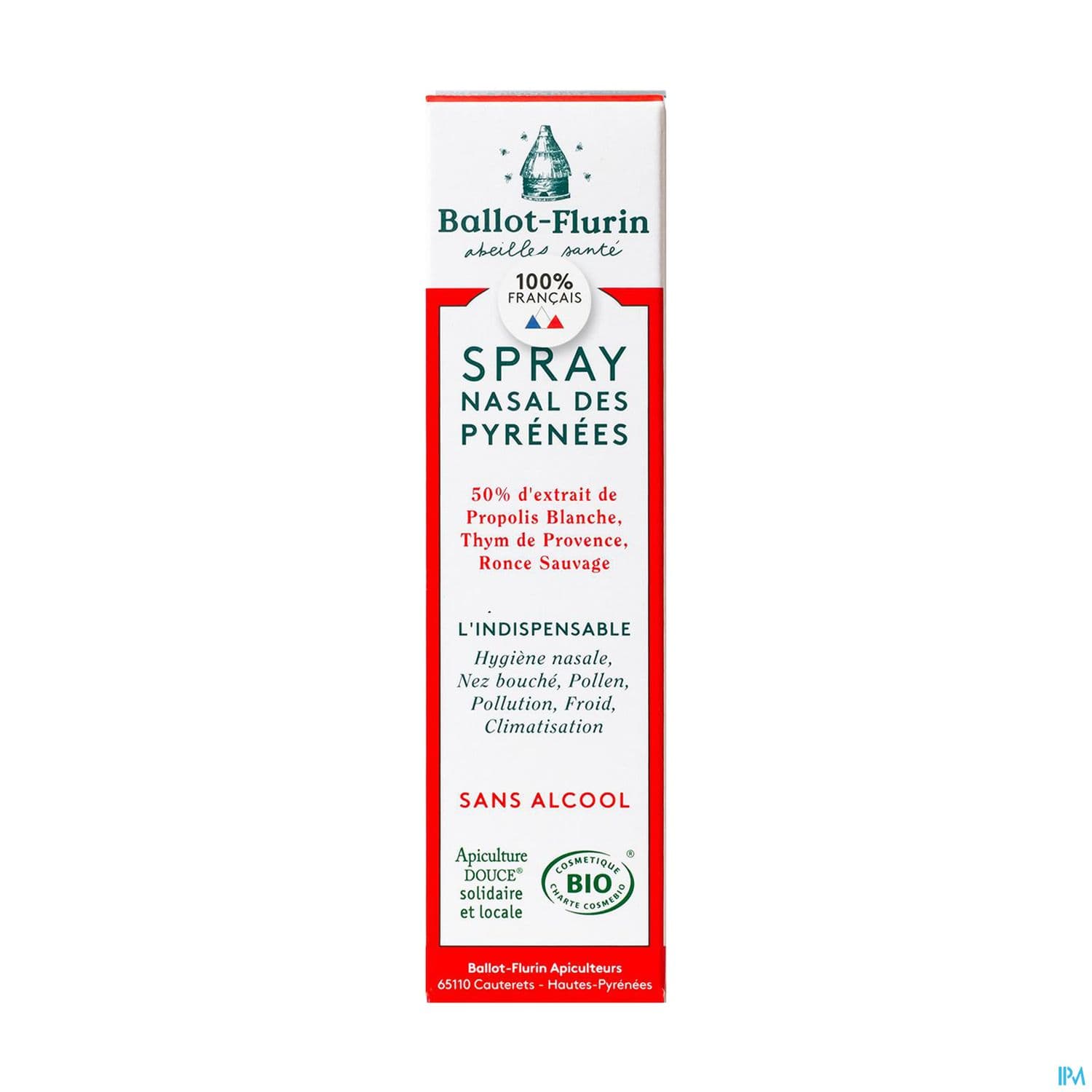 Ballot Flurin Spray Nasal Pyrennee Bio 15ml — Pharmacie du Médoc