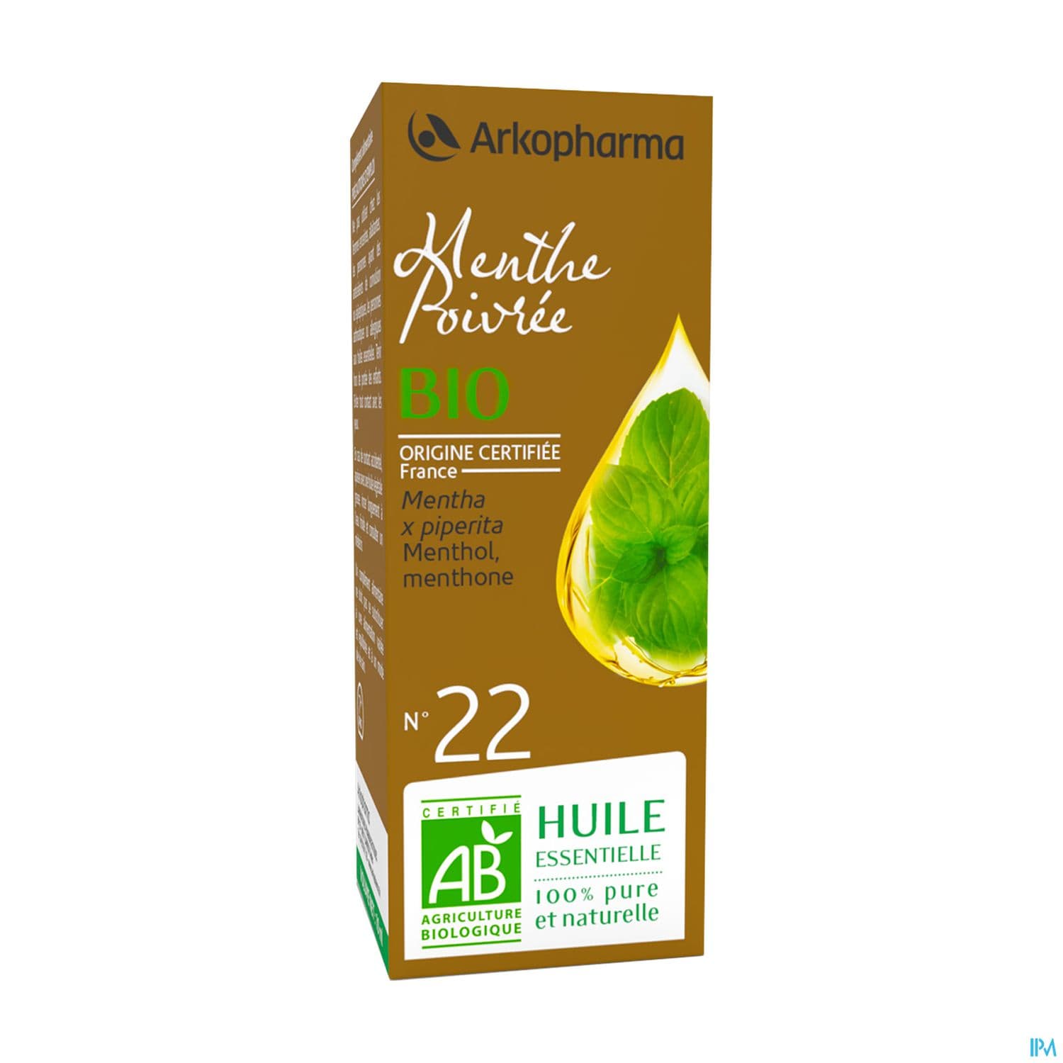 ARKOESS MENTHE P BIO N°22 HE 10ML — Pharmacie Sautel
