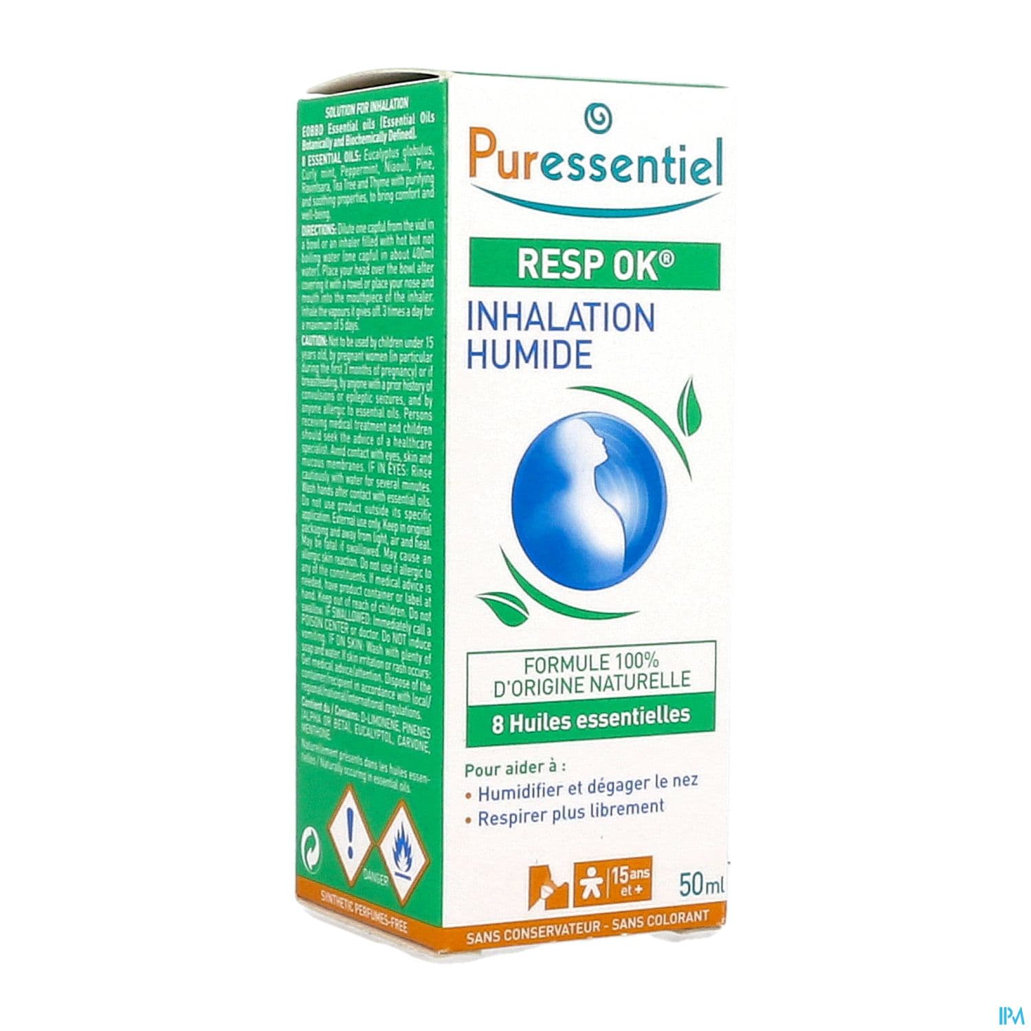 PURESSENTIEL RESPIR INHAL HUMID 50 — Pharmacie St Honoré - Amiens