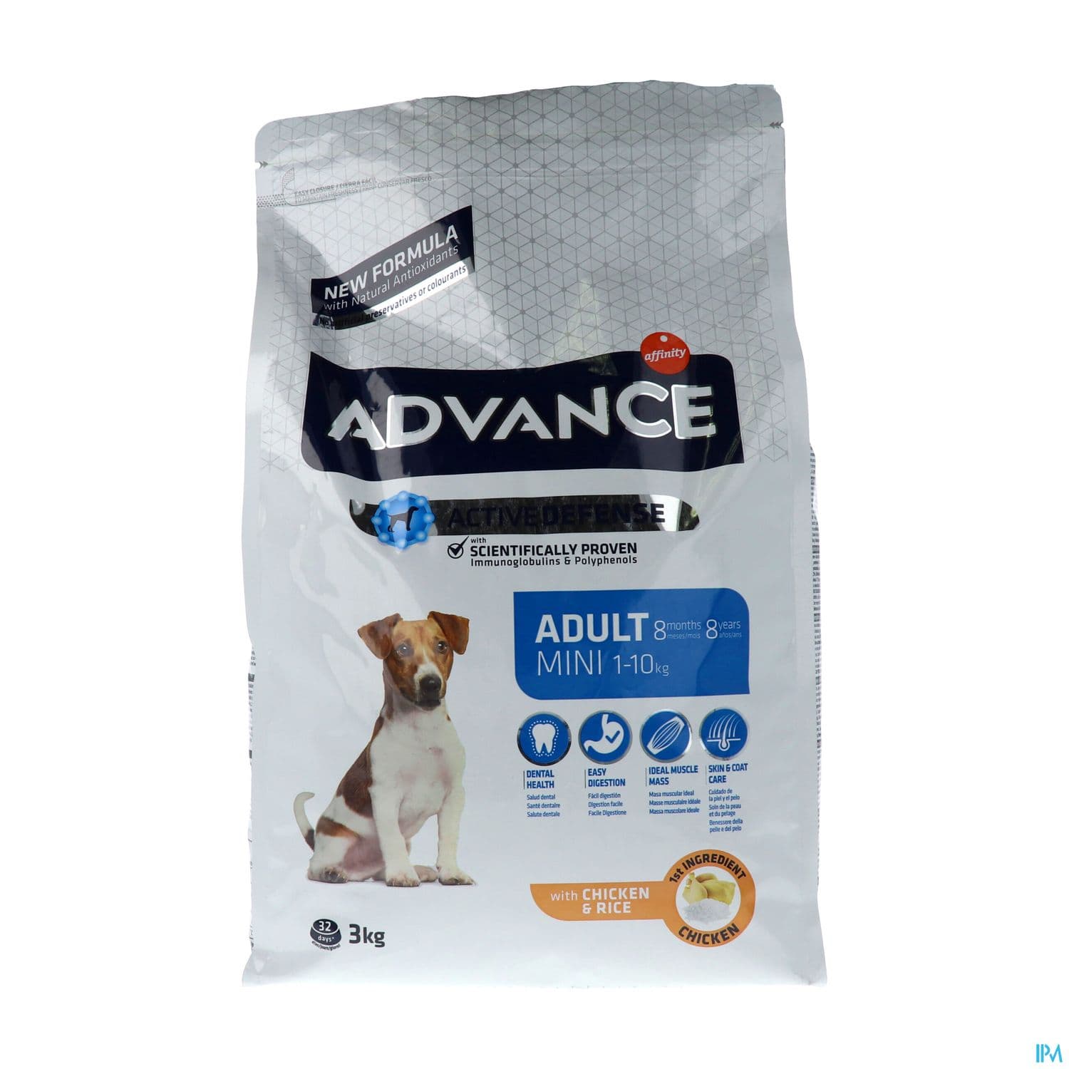 Advance Chien Adulte Mini Aliment Poulet Riz 3kg — Pharmacie  Roquette Arles by Nexum