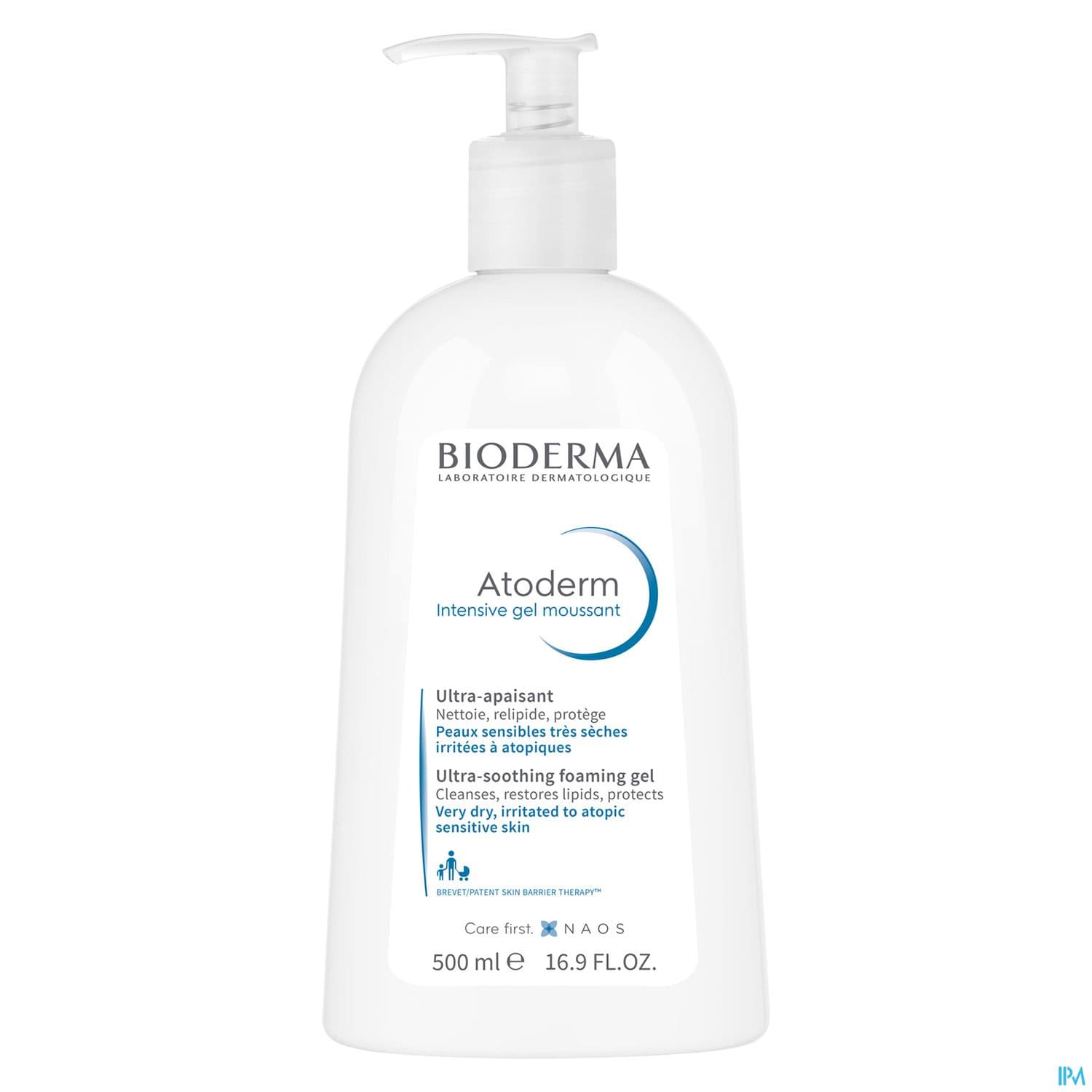 Bioderma Atoderm Intensive Gel Moussant Ultra Apaisant 500ml